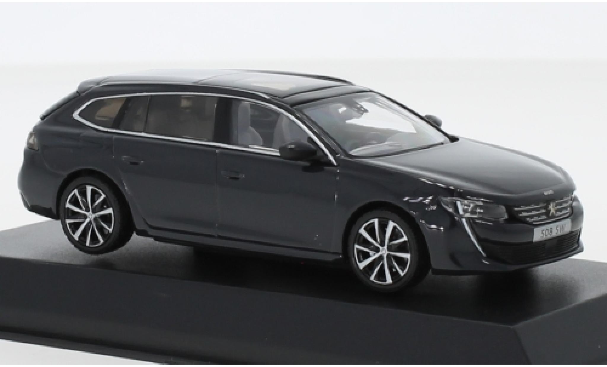 Peugeot 508 1/43 Norev SW grey 2018 diecast model cars