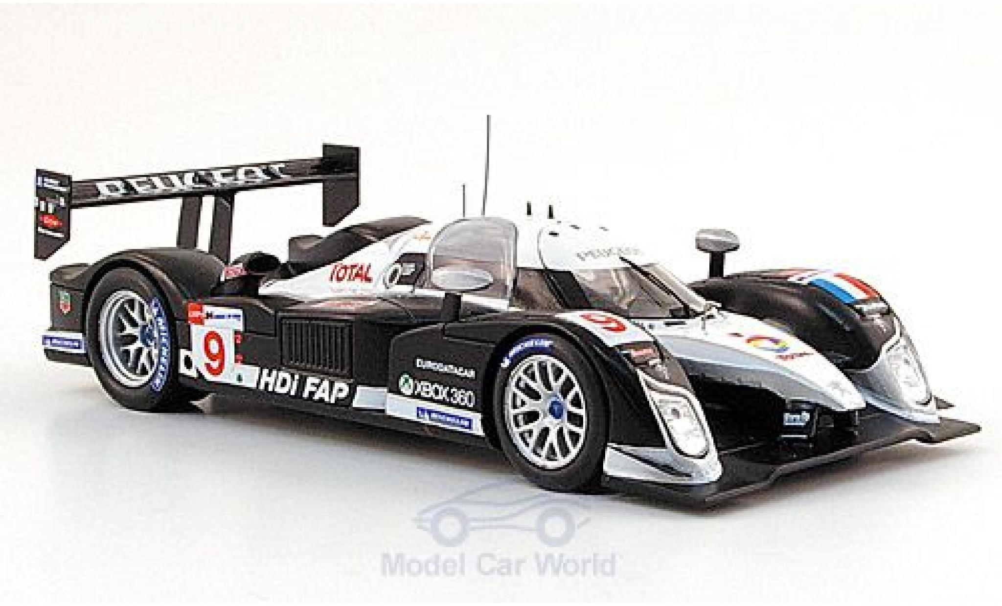 Peugeot 908 2008 1/43 Norev HDI Total 24h Le Mans 2008 diecast model cars