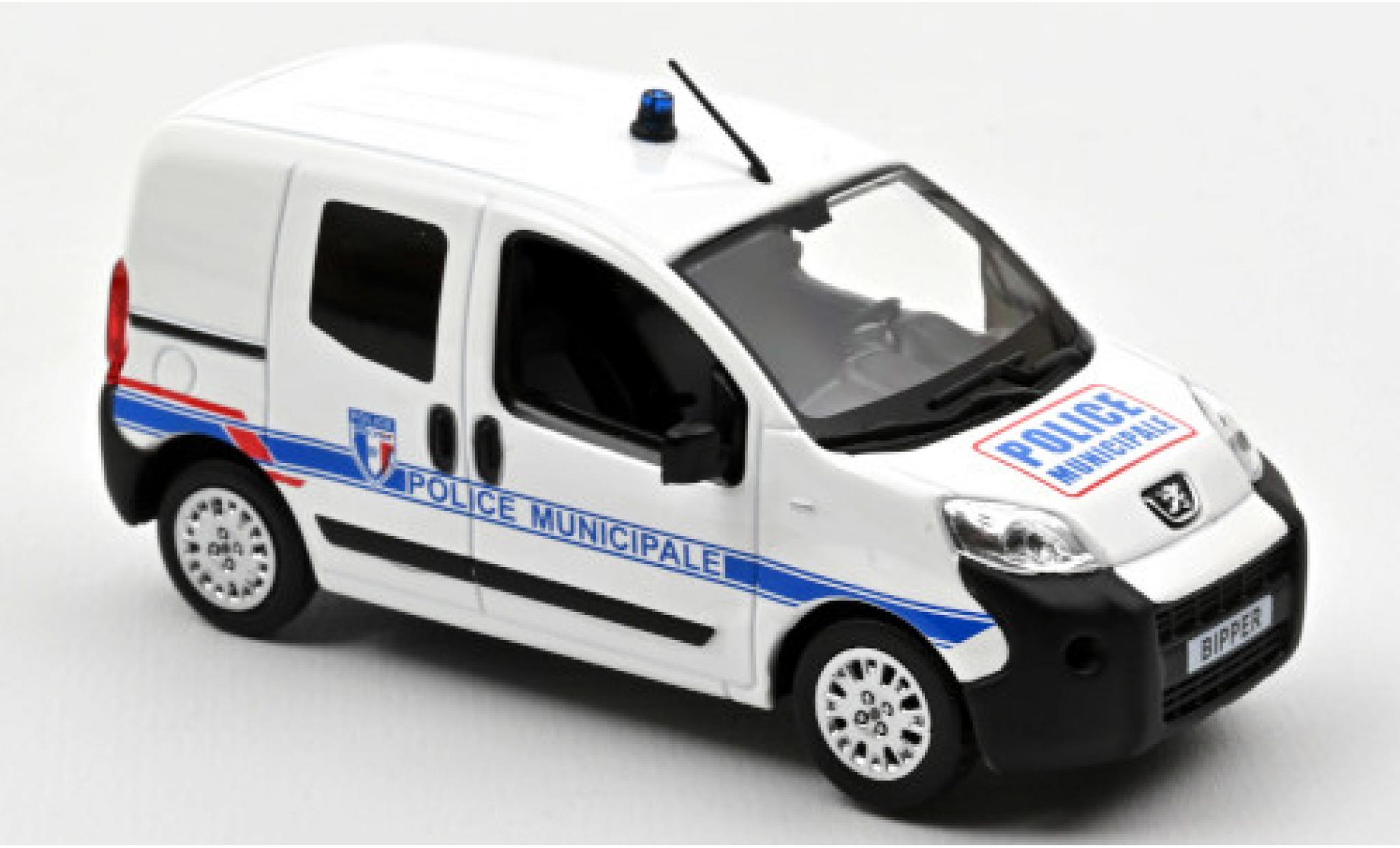 Peugeot Bipper 1/43 Norev Police Municipale (F) 2009 diecast model cars