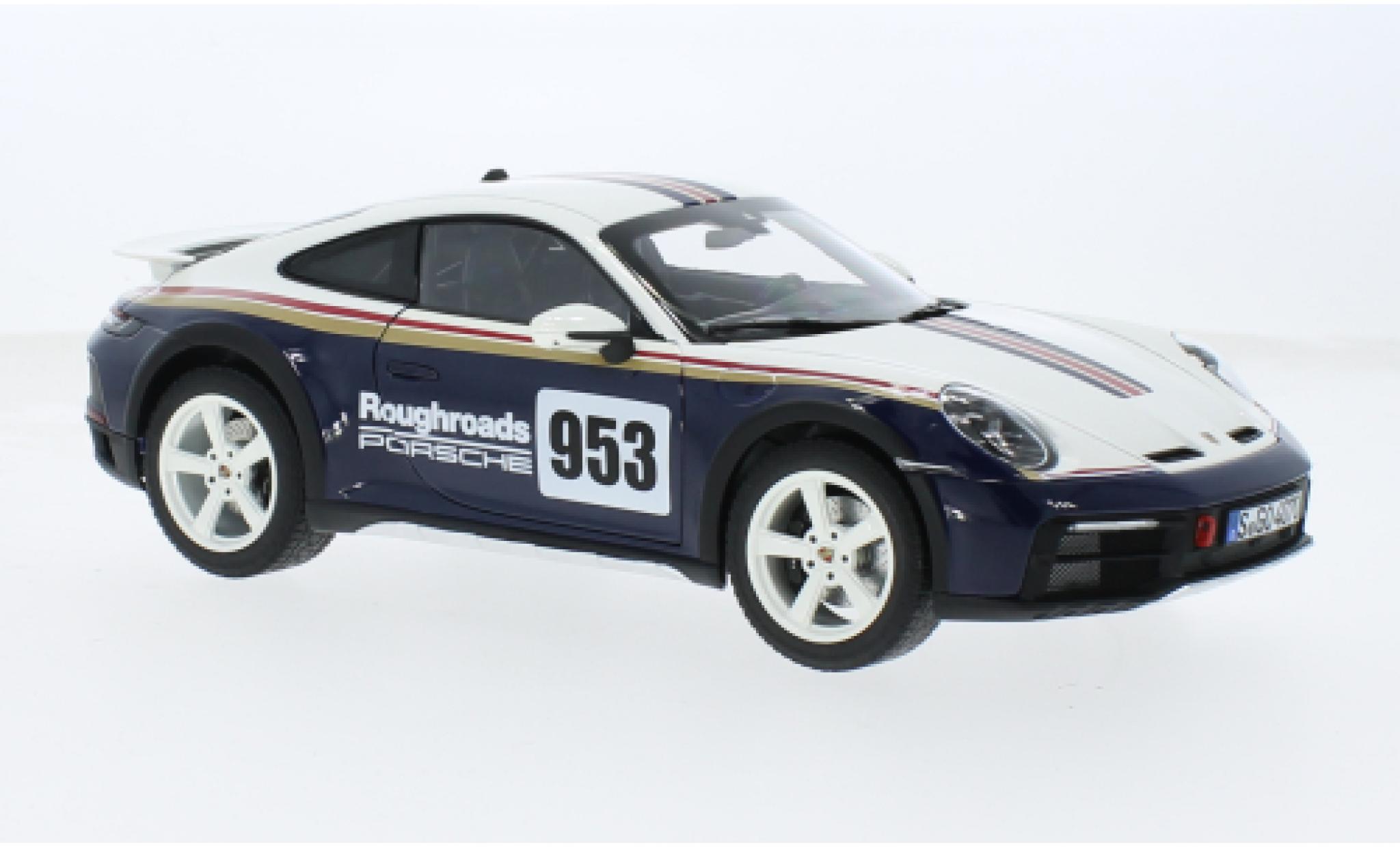 Porsche 992 1/18 Norev 911  Dakar Roughroads 2022 1:18 diecast model cars