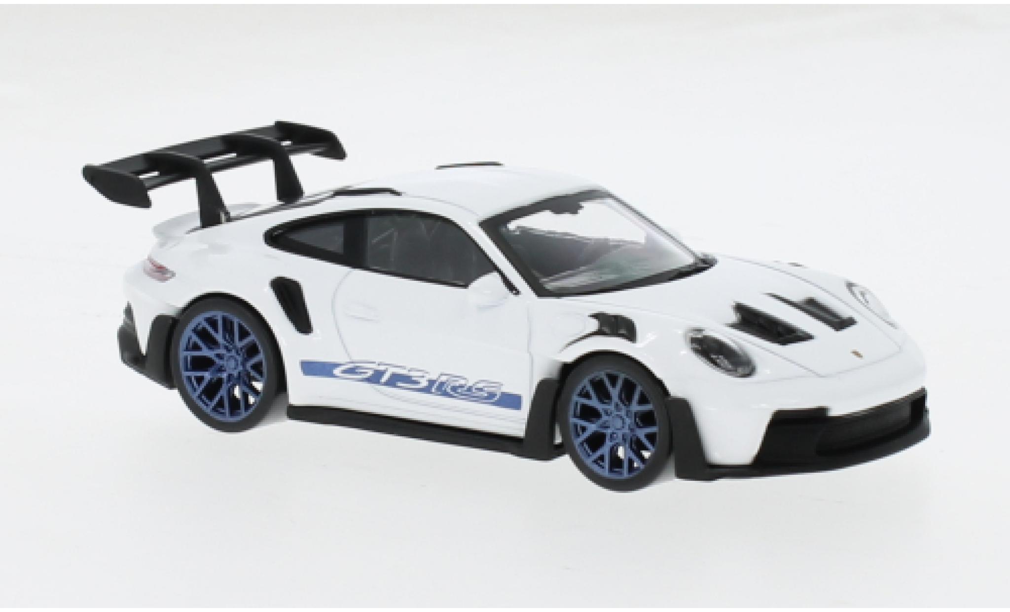 Porsche 992 GT3 R 1/43 Norev 911  S white/blue 2022 1:43 diecast model cars