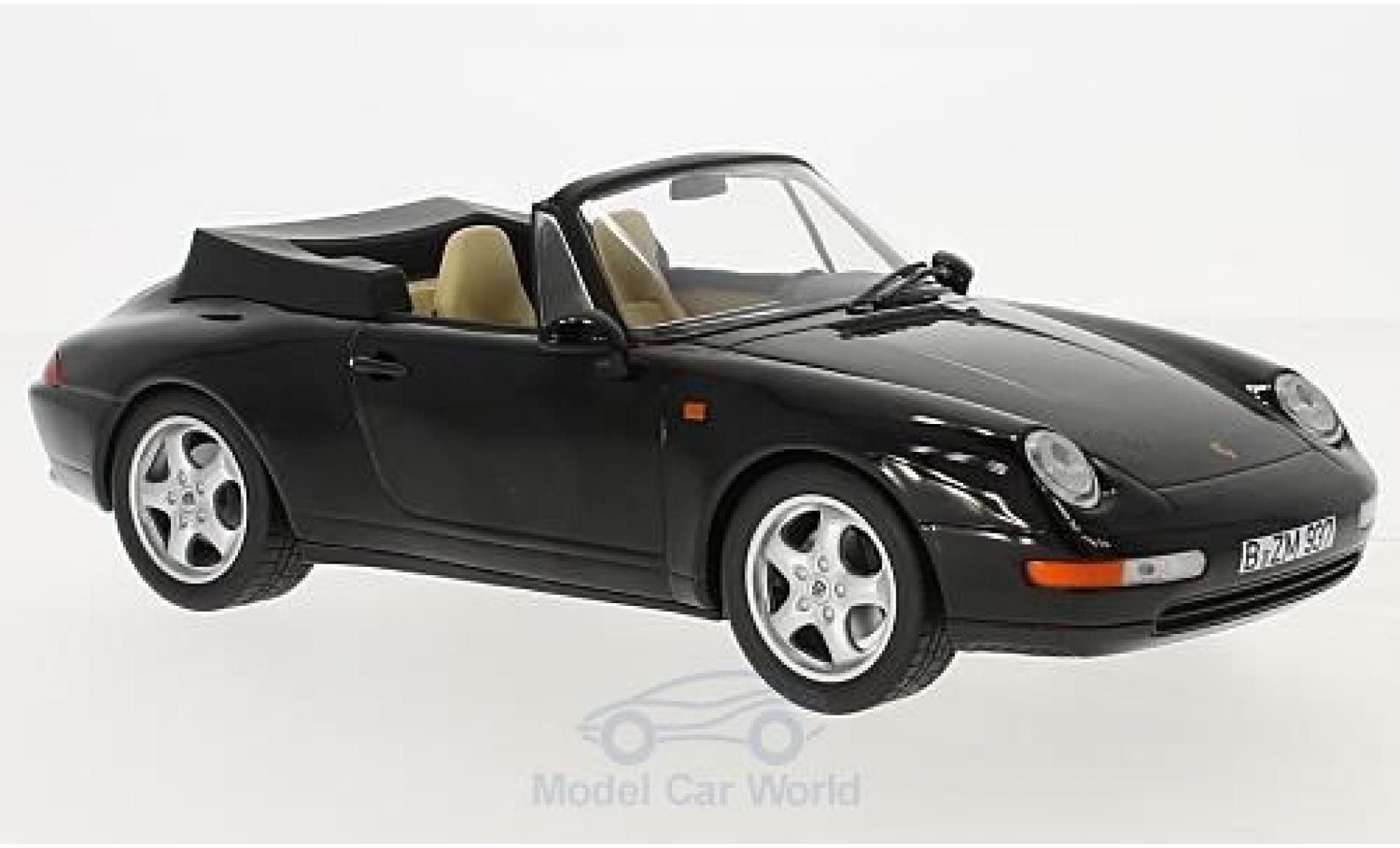 Porsche 993 SC 1/18 Norev 911 () Carrera Convertible black 1994 SoftTop liegt bei diecast model cars
