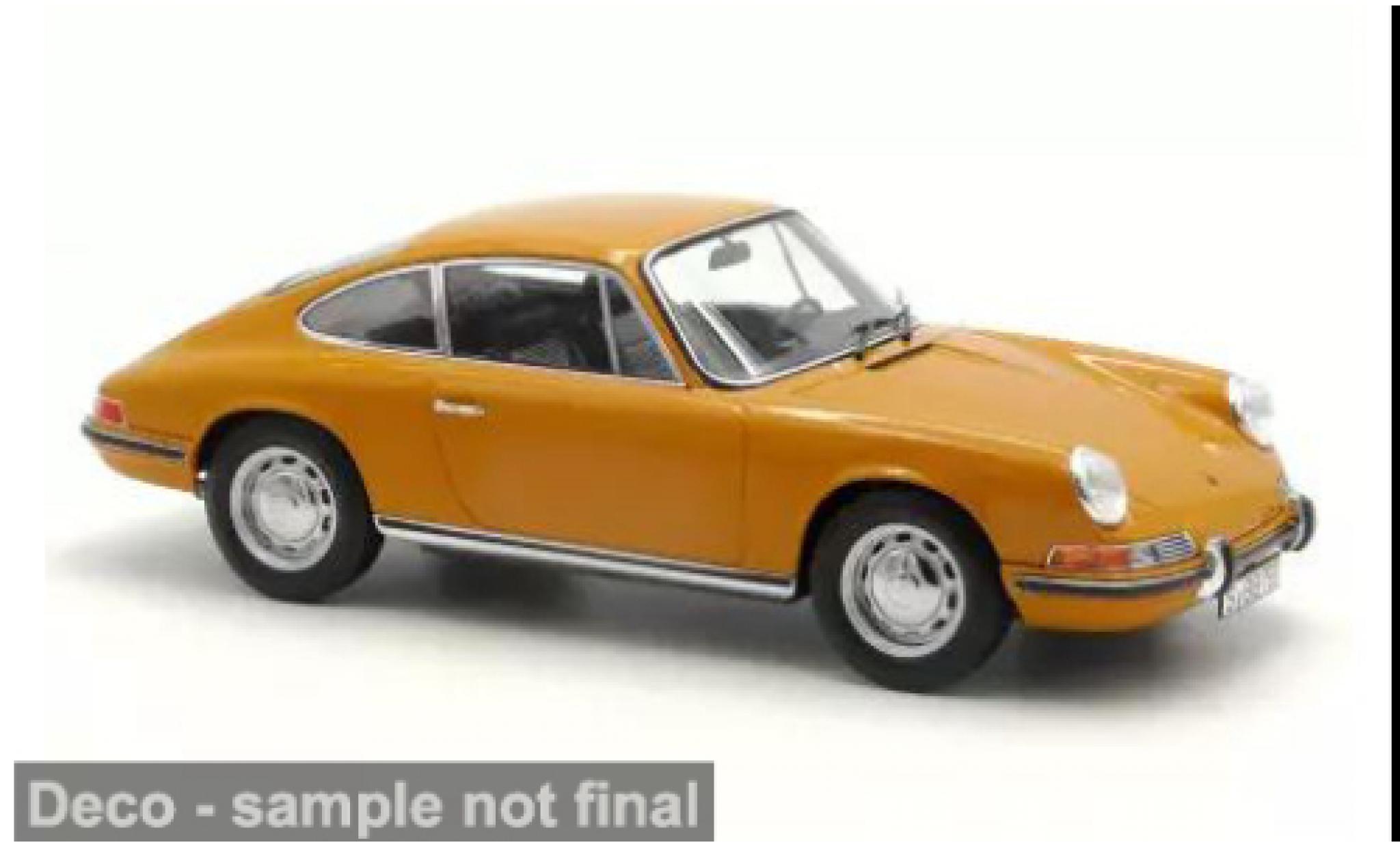 Porsche 930 1/18 Norev 911 L yellow 1986 1:18 diecast model cars