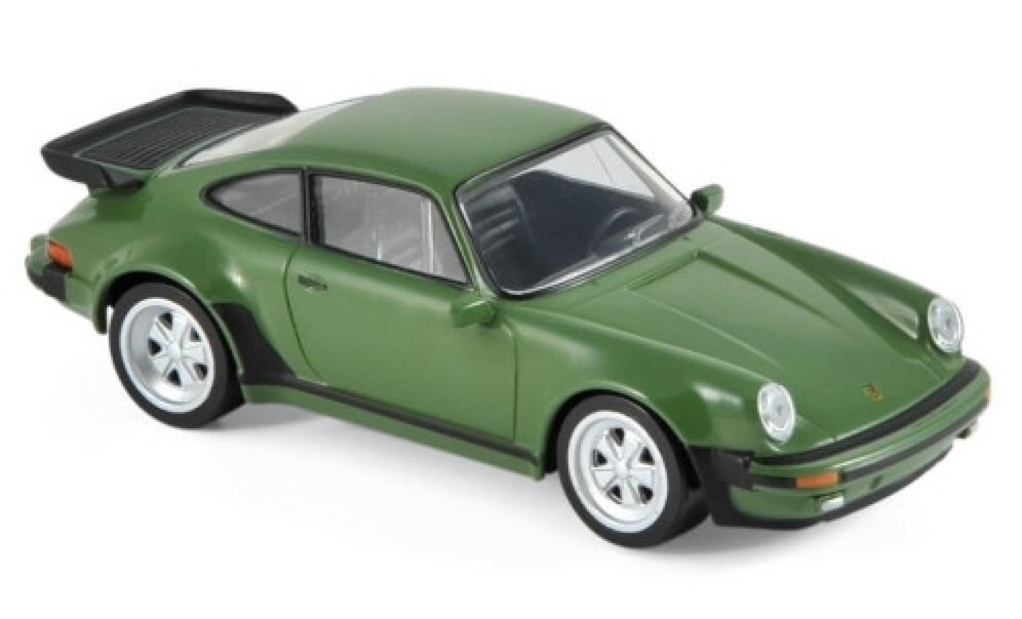Porsche 930 Turbo 1/43 Norev 911 Turbo 3.3 green 1978 Jetcar diecast model cars