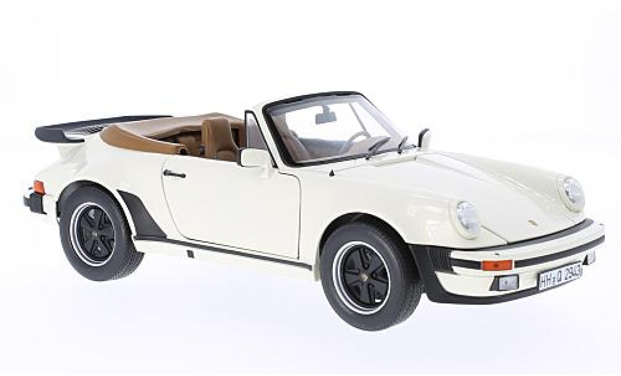 Porsche 930 Turbo 1/18 Norev 911 Turbo Convertible beige 1987 diecast model cars