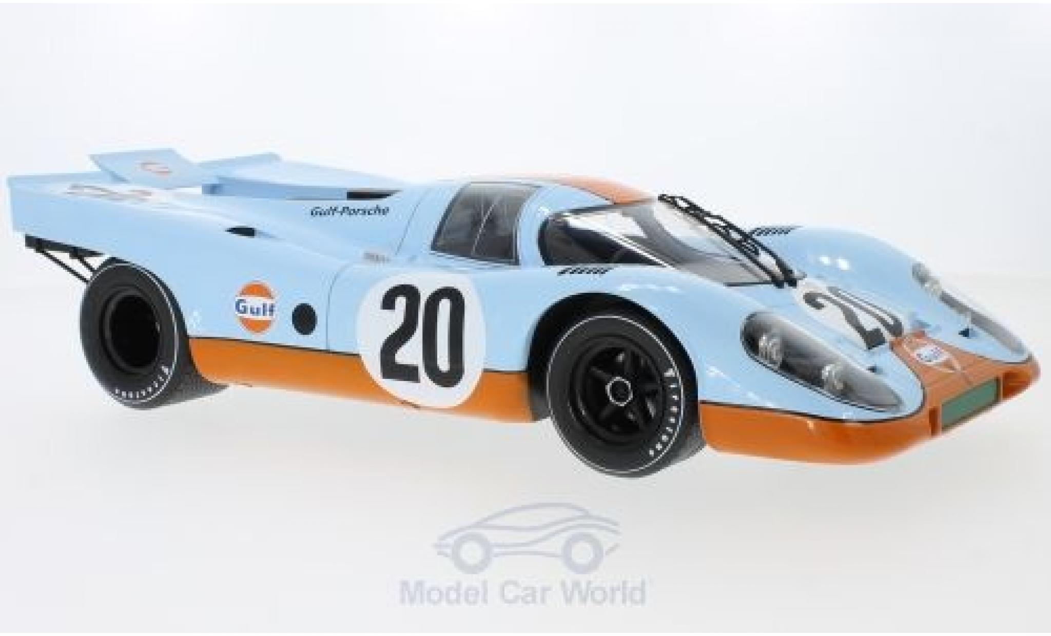 Porsche 917 1970 1/12 Norev K No.20 Gulf 24h Le Mans 1970 J.Siffert/B.Redman diecast model cars