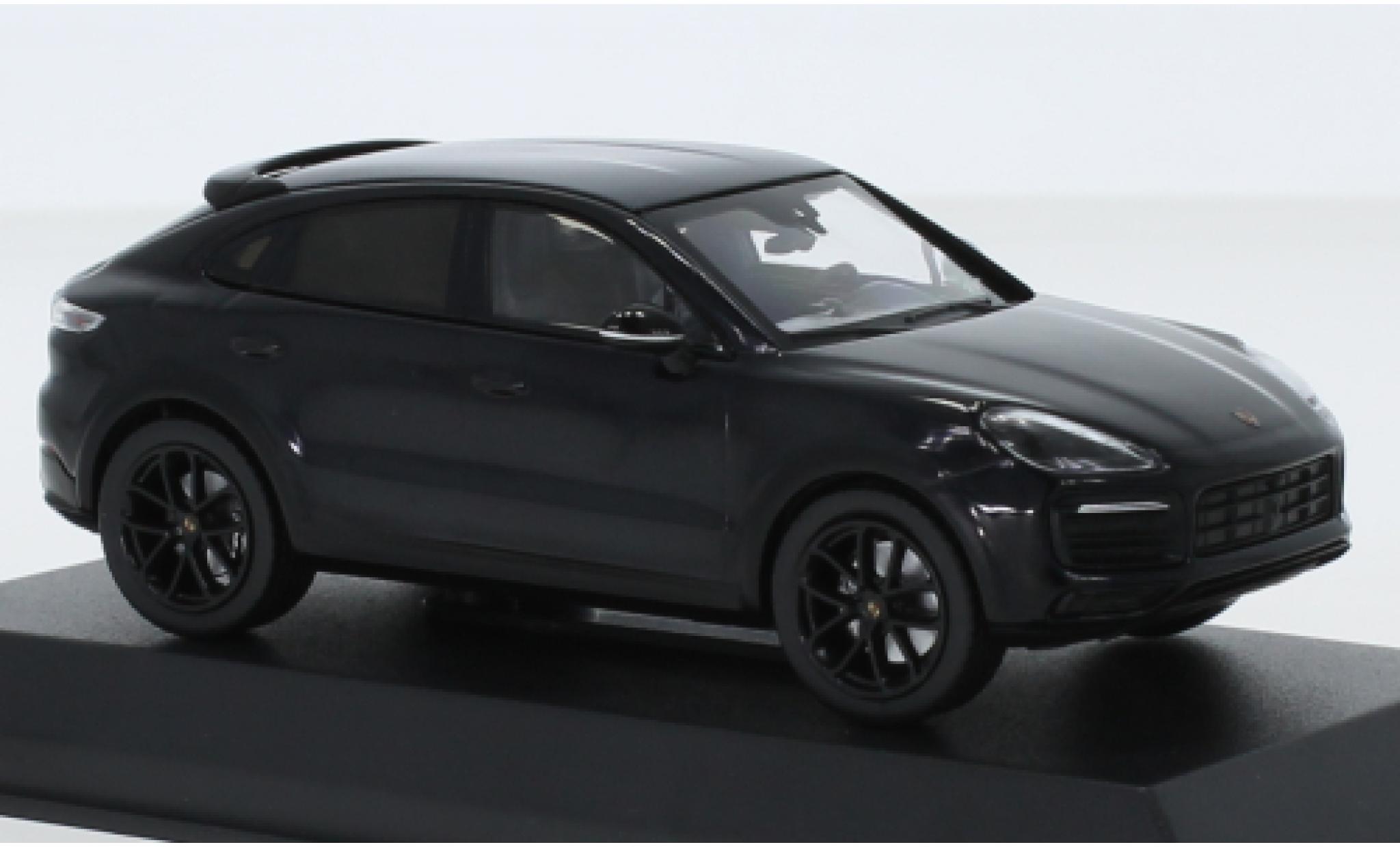 Porsche Cayenne S 1/43 Norev S Coupe metallic blue/carbon 2019 diecast model cars