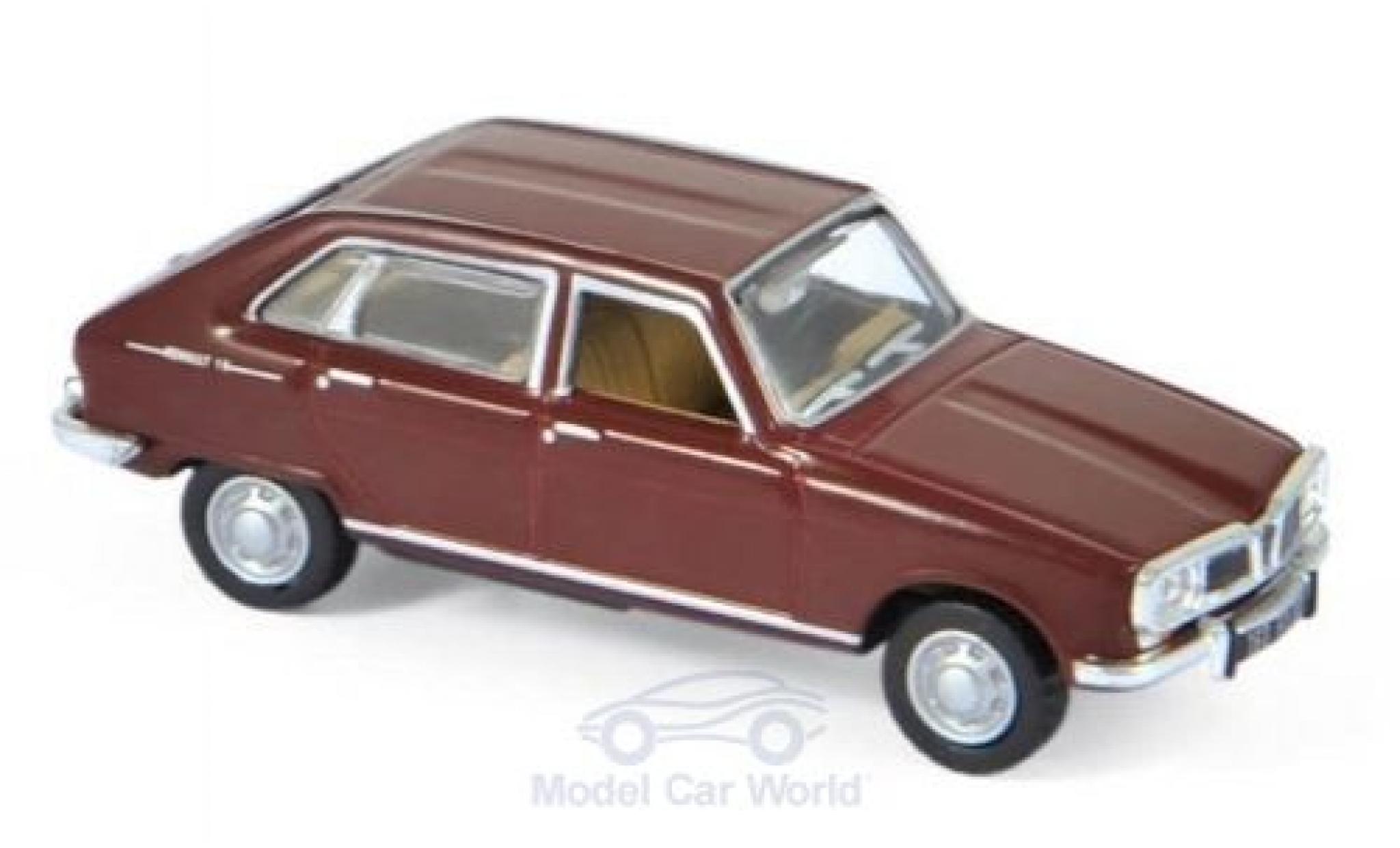 Renault 16 1/87 Norev Super red 1966 diecast model cars