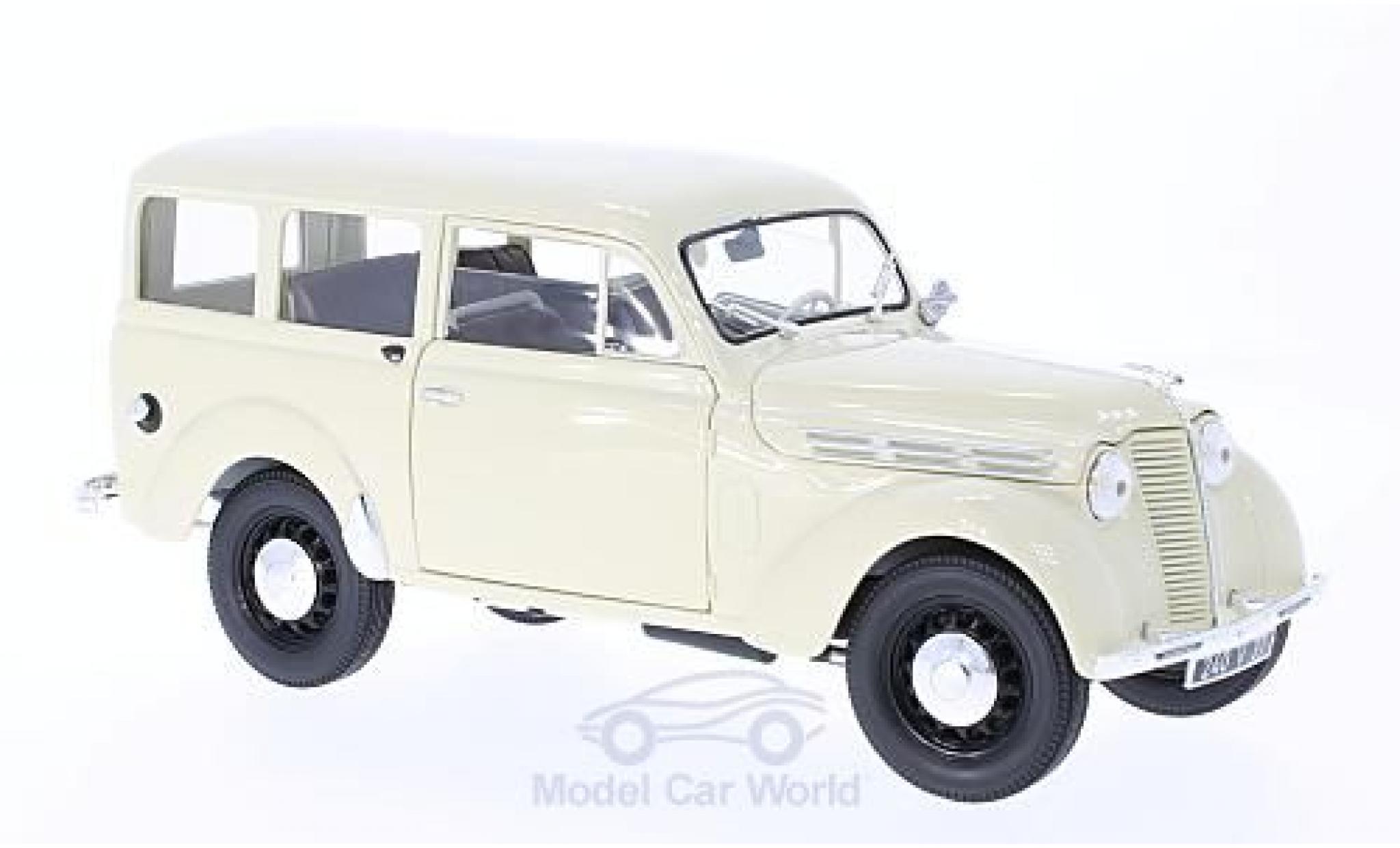 Renault 30 1/18 Norev 0 kg Juvaquatre beige 1951 ohne Vitrine diecast model cars