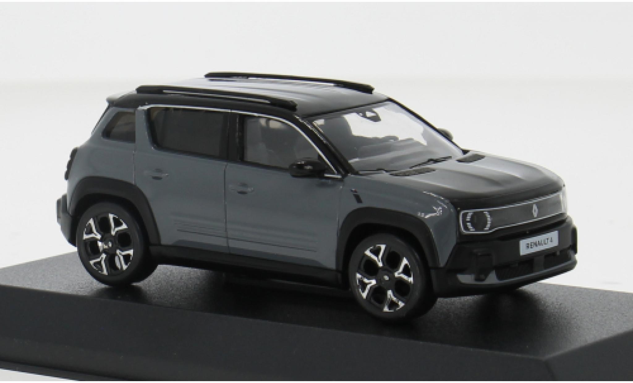 Renault 4 1/43 Norev E-Tech grey 2025 1:3 diecast model cars