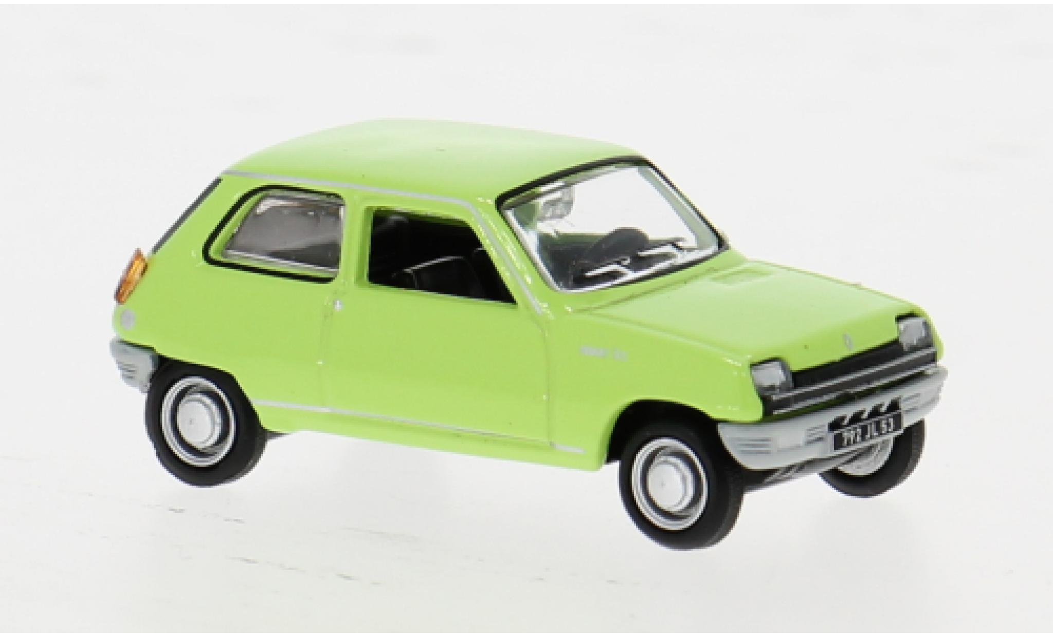 Renault 5 1/87 Norev TL yellow 1972 1:87 diecast model cars