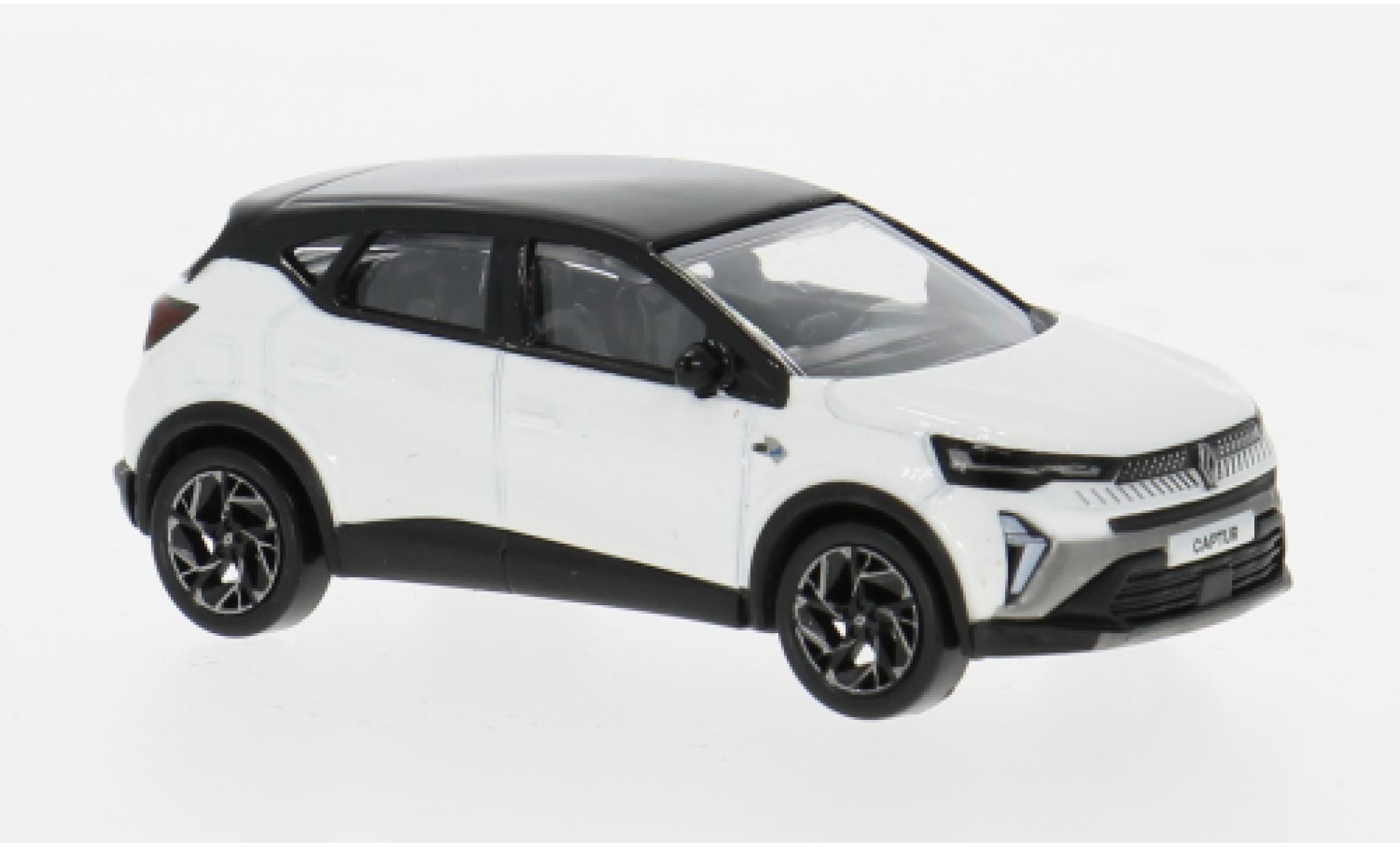 Renault Captur 1/64 Norev Esprit Alpine white/black 2024 1:64 diecast model cars