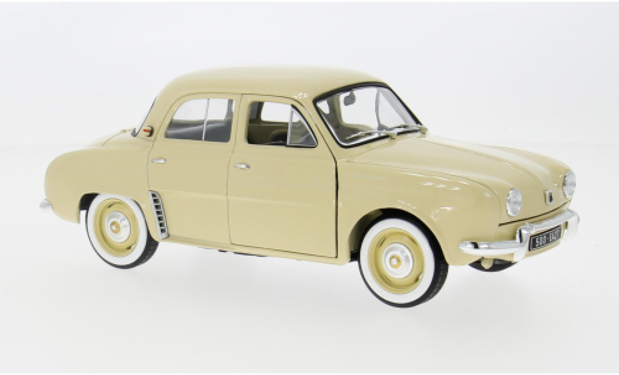 Renault Dauphine 1/18 Norev beige 1958 1:18 diecast model cars