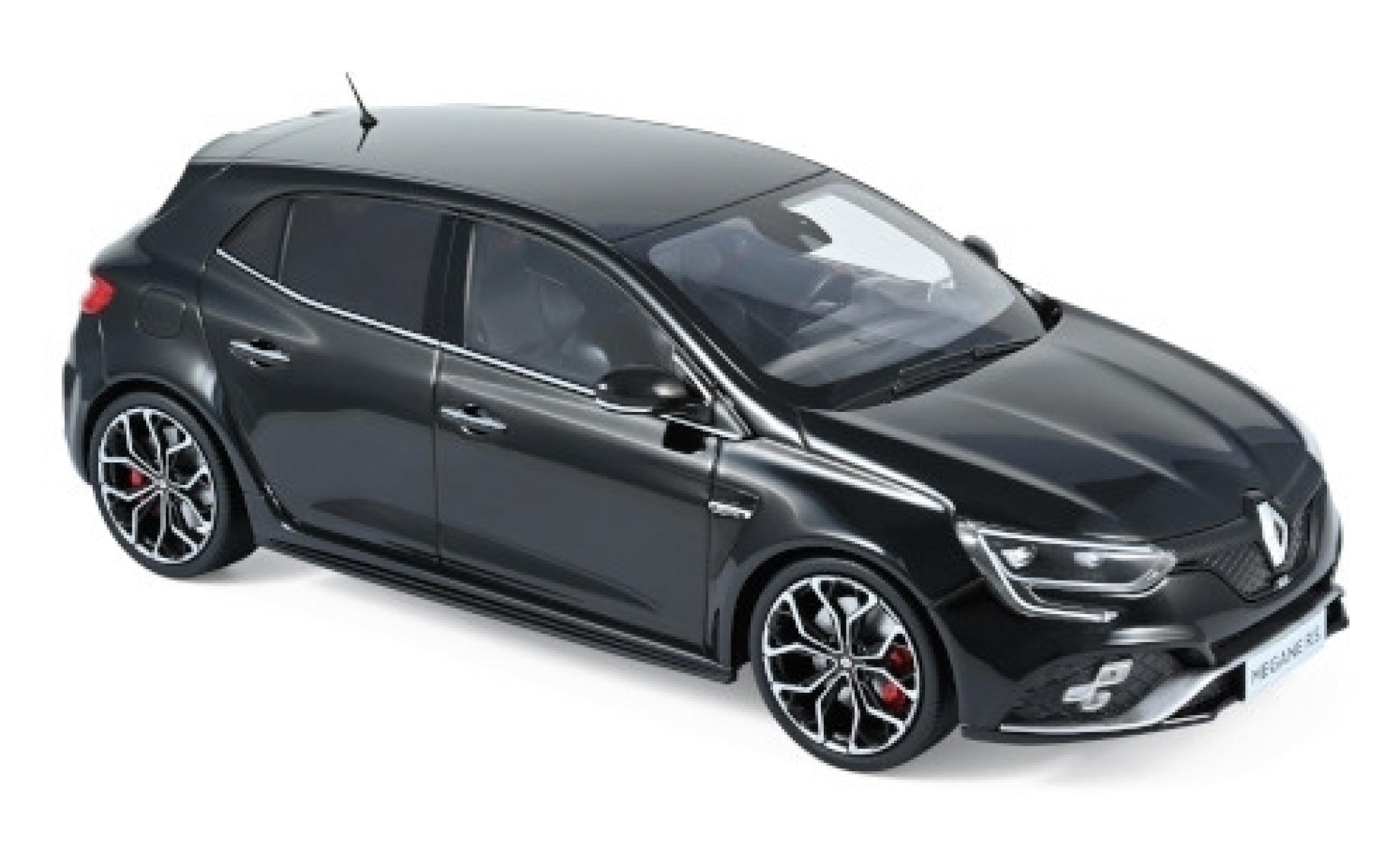 Renault Megane 1/18 Norev R.S. black 2017 diecast model cars
