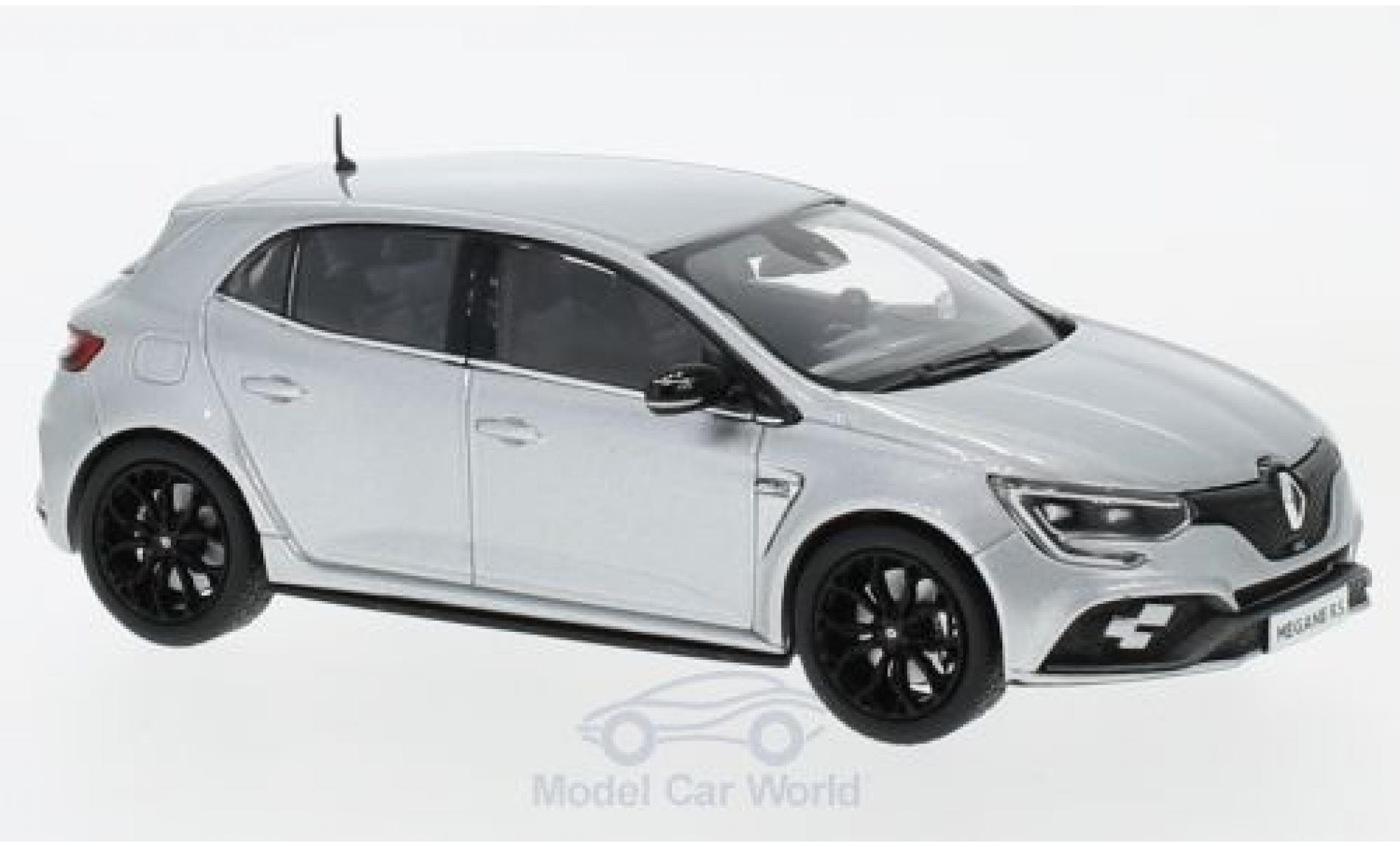 Renault Megane 1/43 Norev R.S. grey 2018 diecast model cars