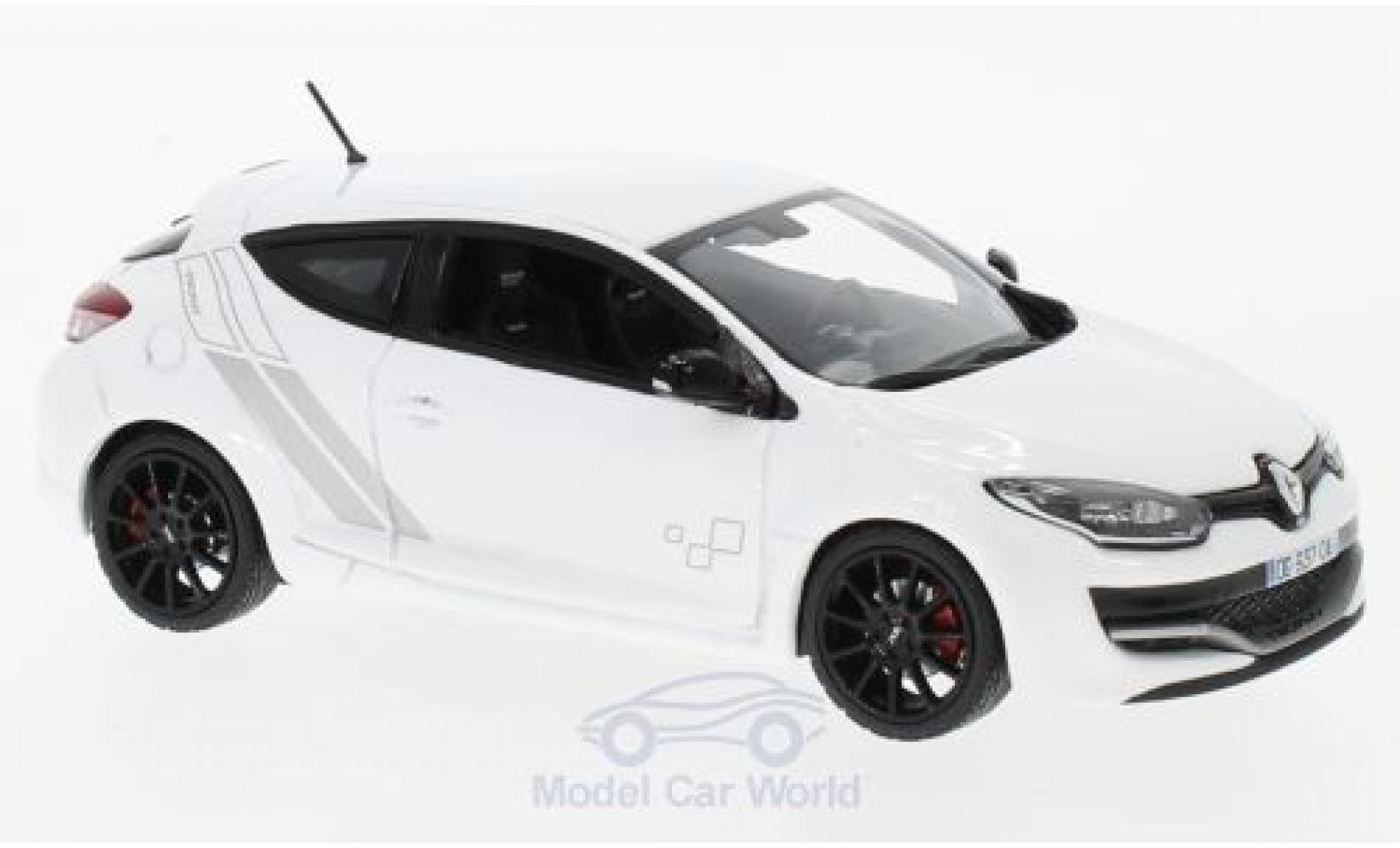 Renault Megane Trophy 1/43 Norev R.S. Trophy metallic white 2014 diecast model cars