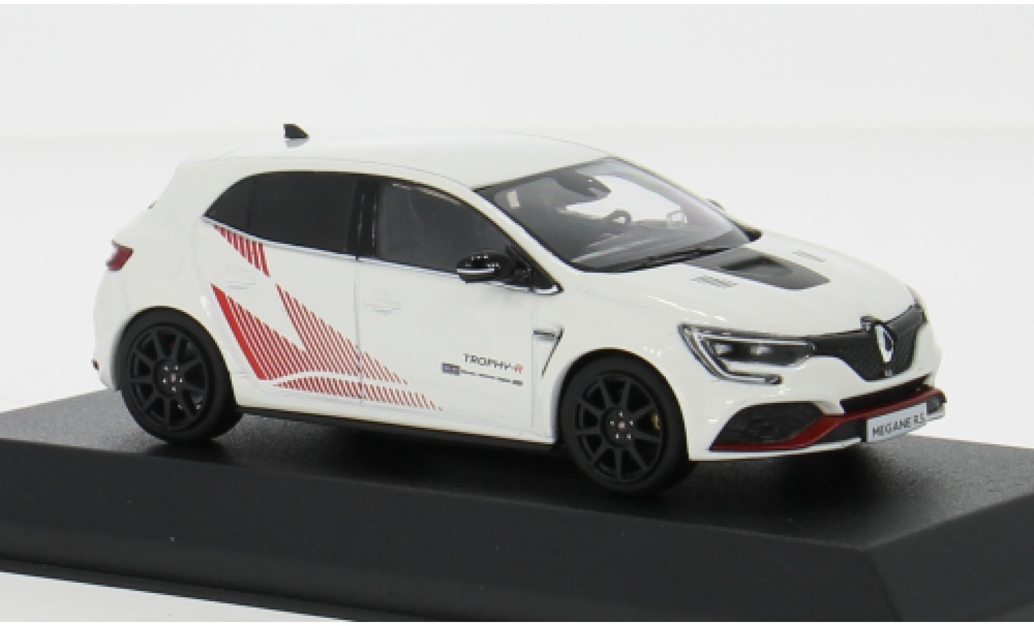 Renault Megane 1/43 Norev R.S. Trophy-R white/Dekor 2019 1:43 diecast model cars