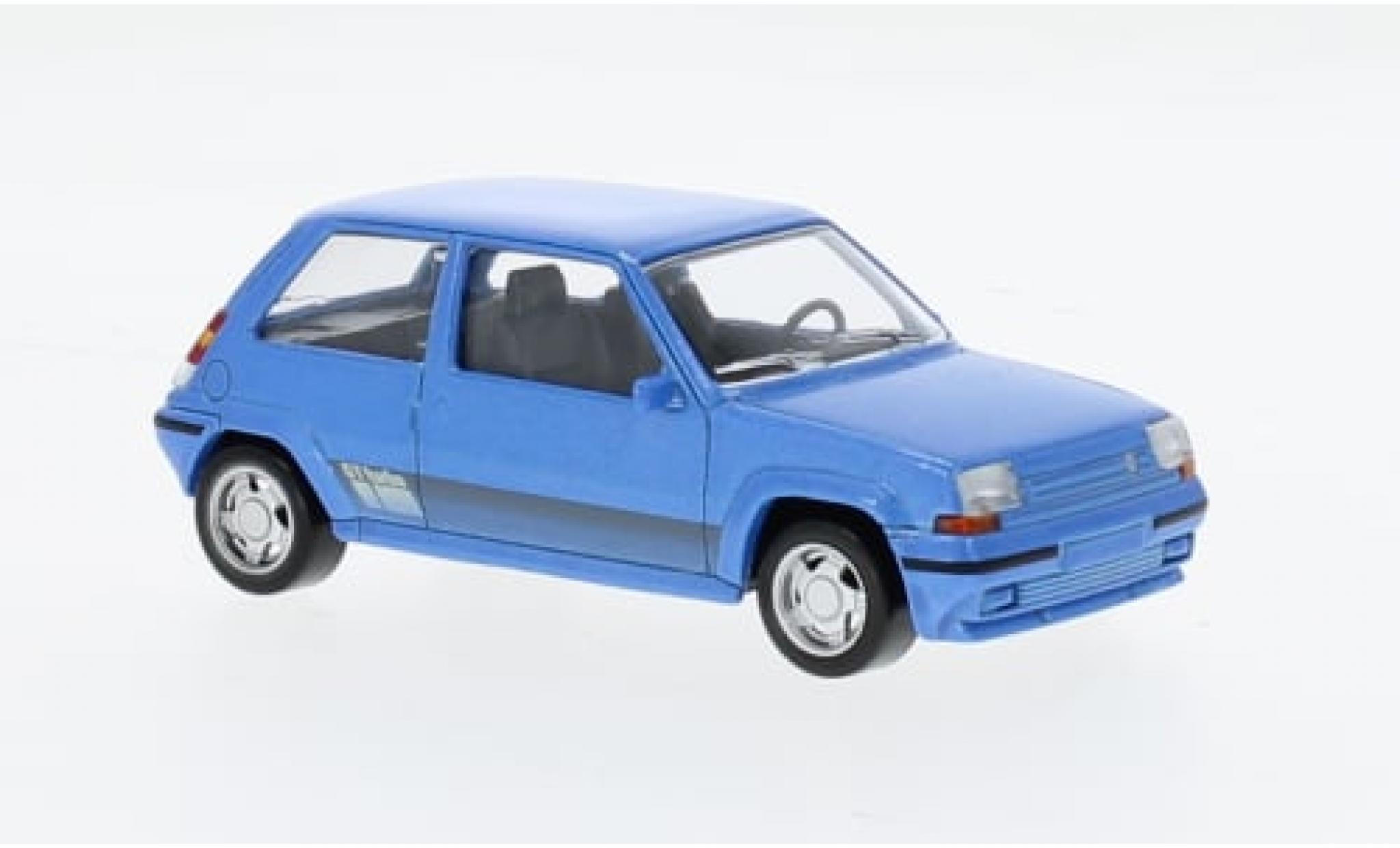 Renault 5 GT Turbo 1/43 Norev SuperCinq GT Turbo Ph II metallise blue 1988 1:43 diecast model cars