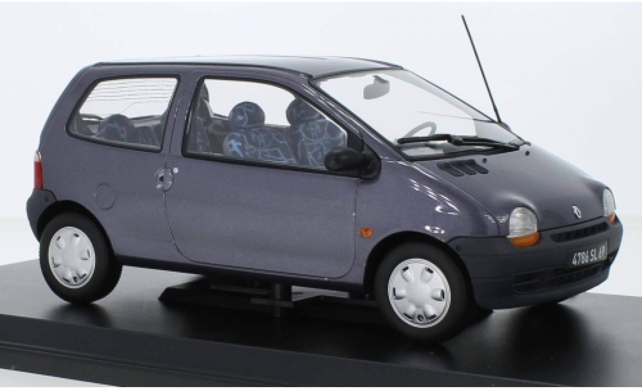 Renault Twingo 1/18 Norev metallic grey 1995 diecast model cars