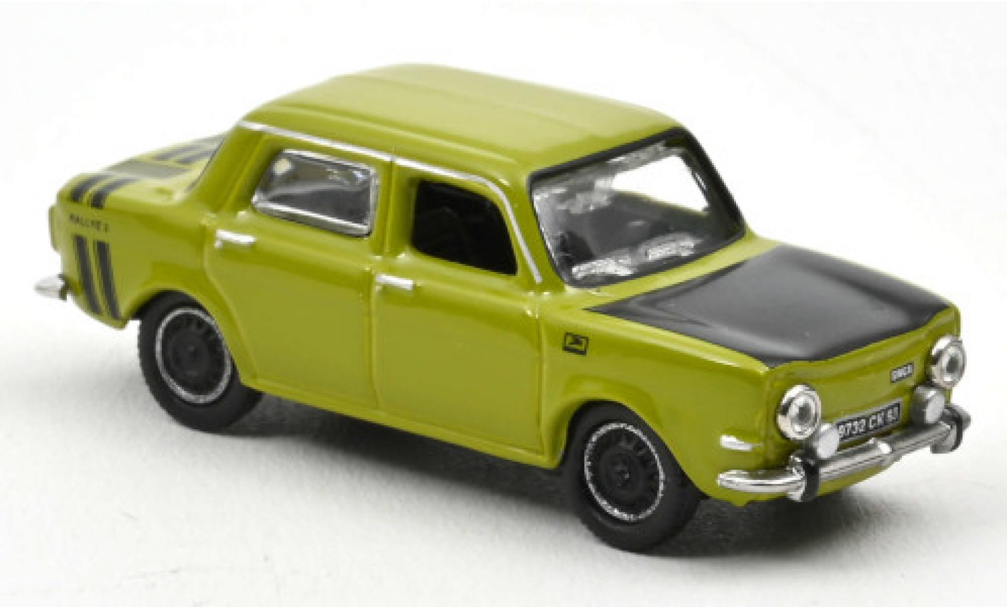 Simca 1000 1/87 Norev Rally 2 green/black 1974 diecast model cars