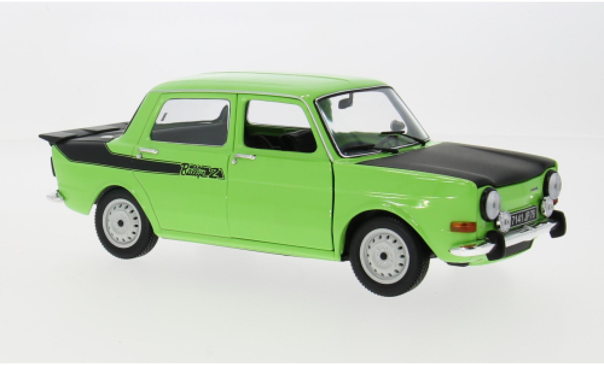 Simca 1000 1/18 Norev Rally 2 green 1976 1:18 diecast model cars