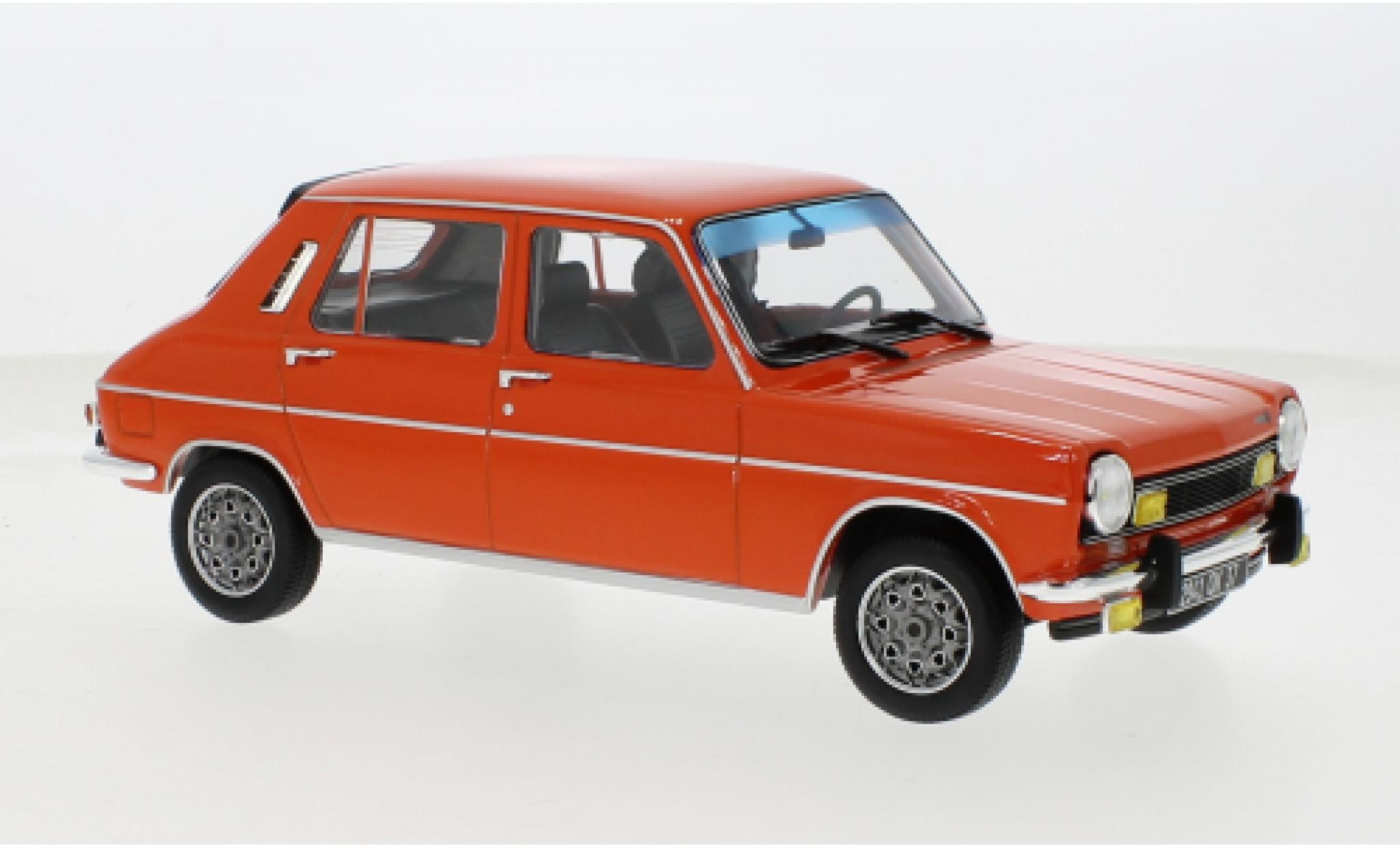 Simca 1100 1/18 Norev TI red 1974 1:18 diecast model cars