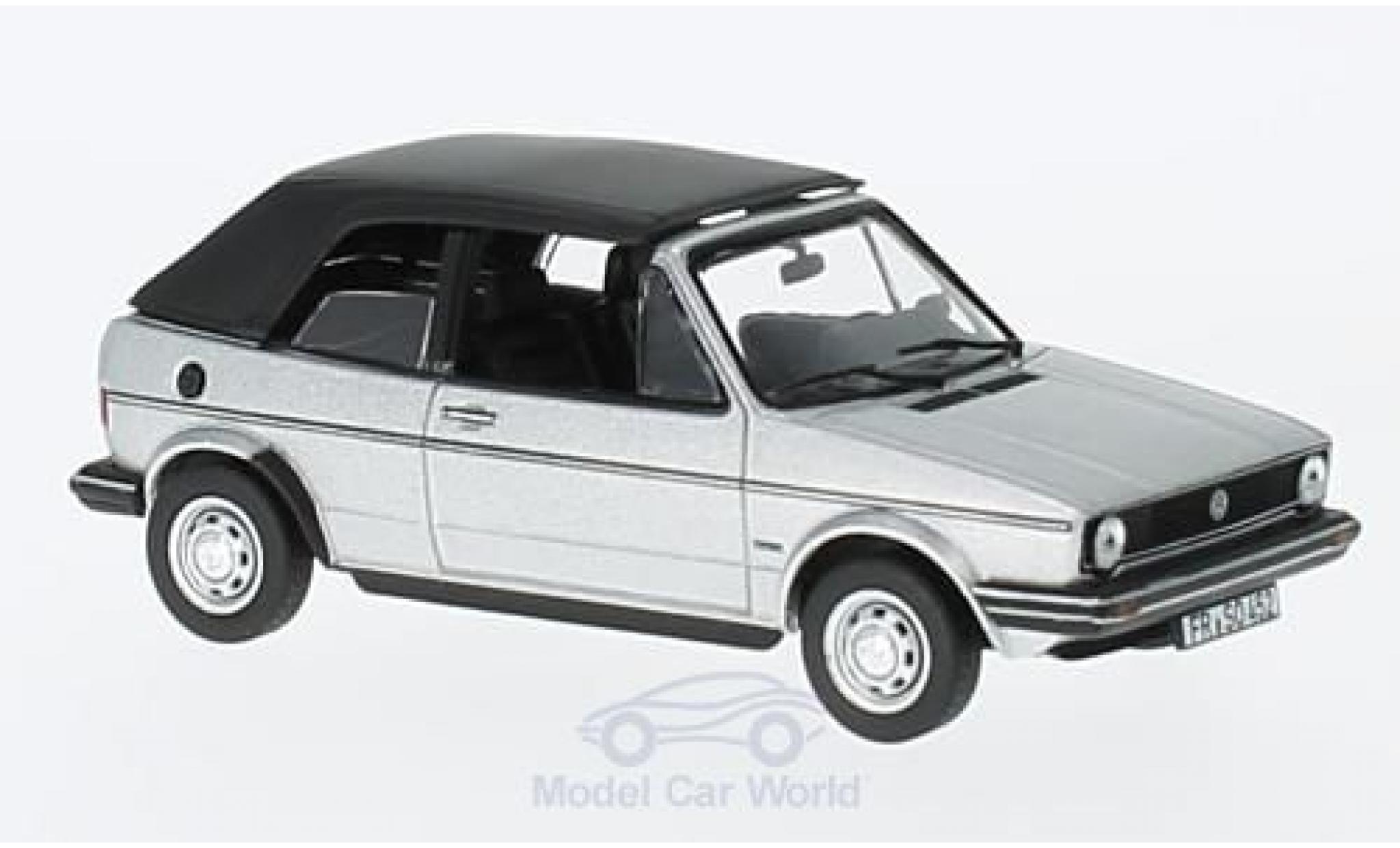 Volkswagen Golf 1/43 Norev Convertible grey 1981 diecast model cars