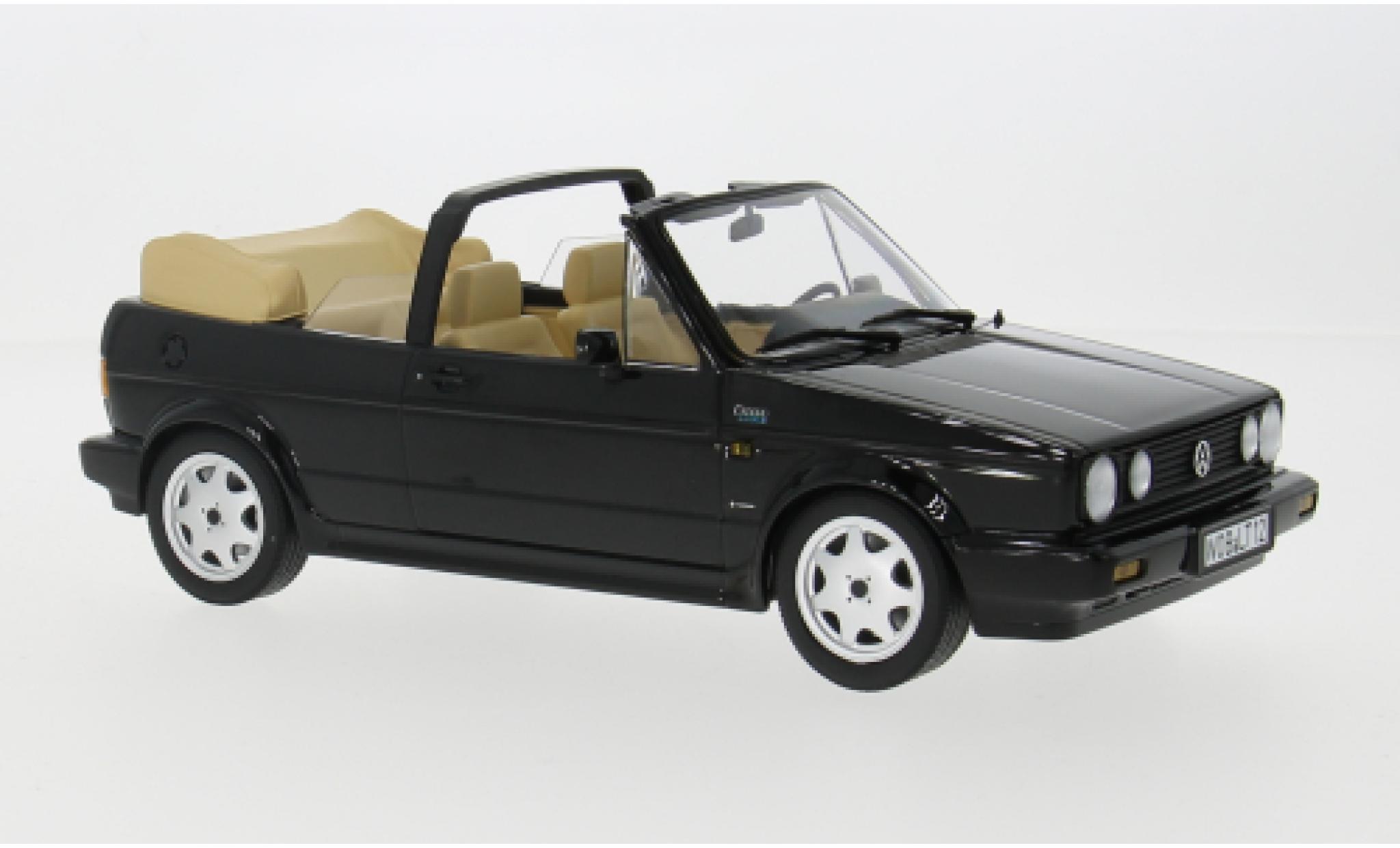 Volkswagen Golf 1/18 Norev I Convertible black 1992 1:18 diecast model cars