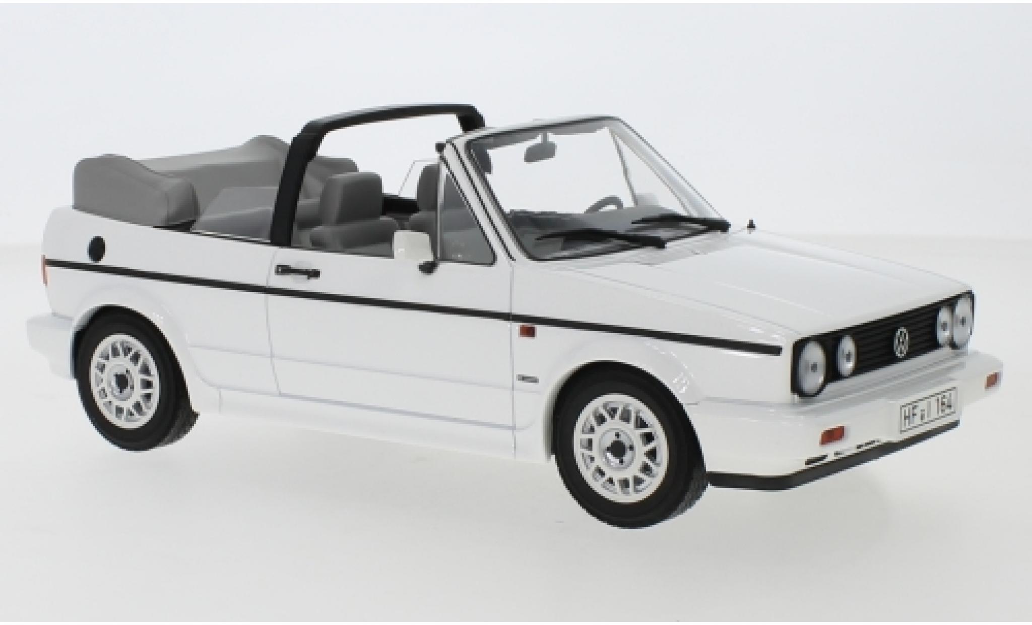 Volkswagen Golf 1/18 Norev I Convertible white 1992 diecast model cars