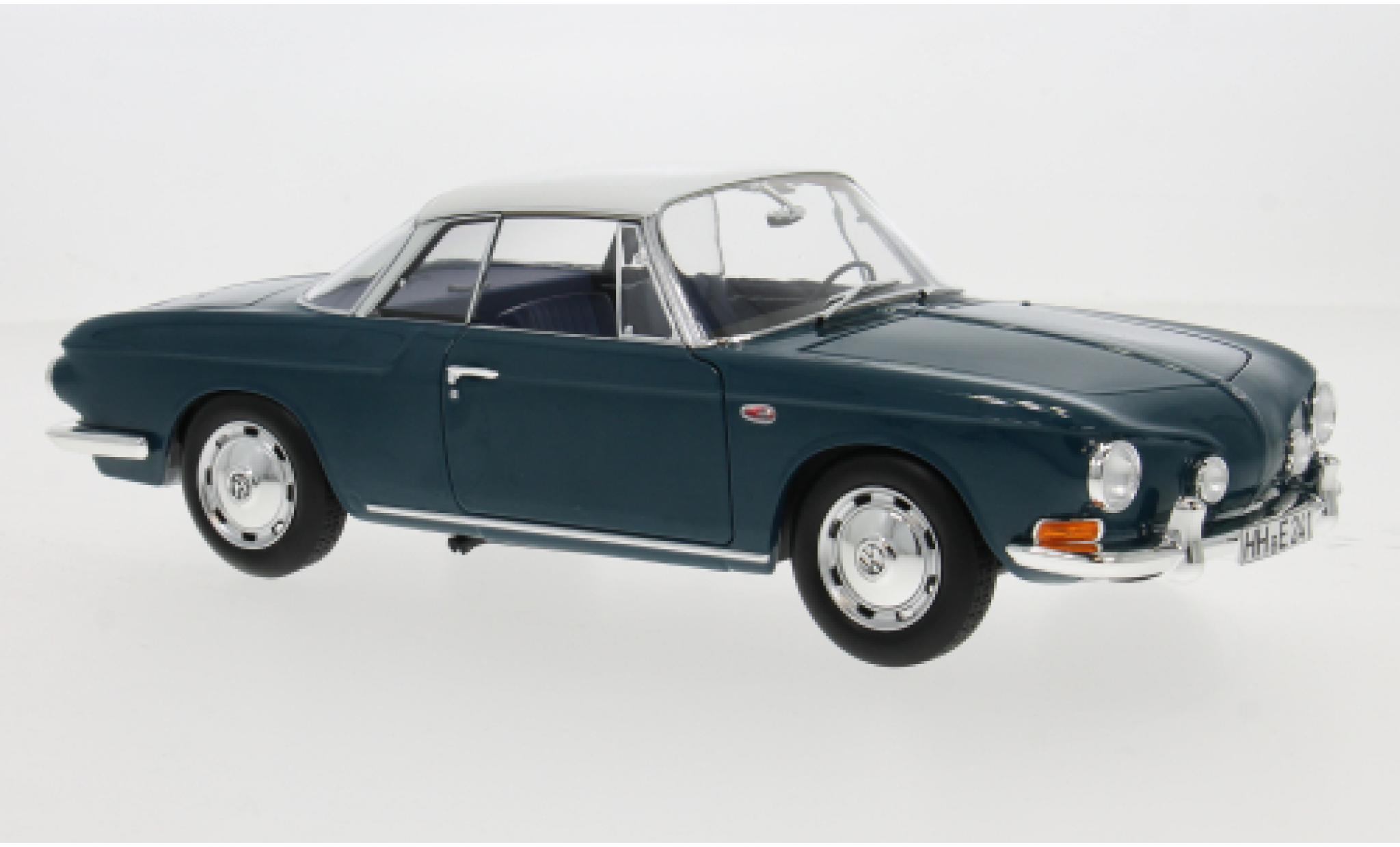 Volkswagen Karmann 1/18 Norev Ghia Typ 34 blue/white 1961 1:18 diecast model cars