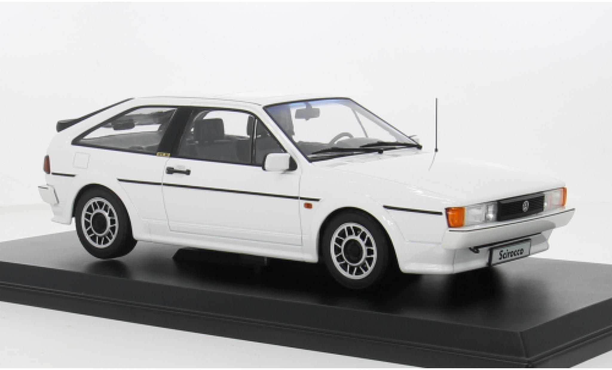Volkswagen Scirocco 1/18 Norev II GTX 16V white 1992 1:18 diecast model cars