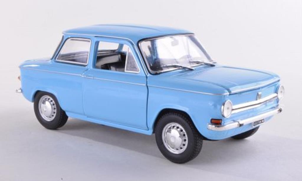 NSU Prinz 1/24 WhiteBox 4L blue 1970 diecast model cars