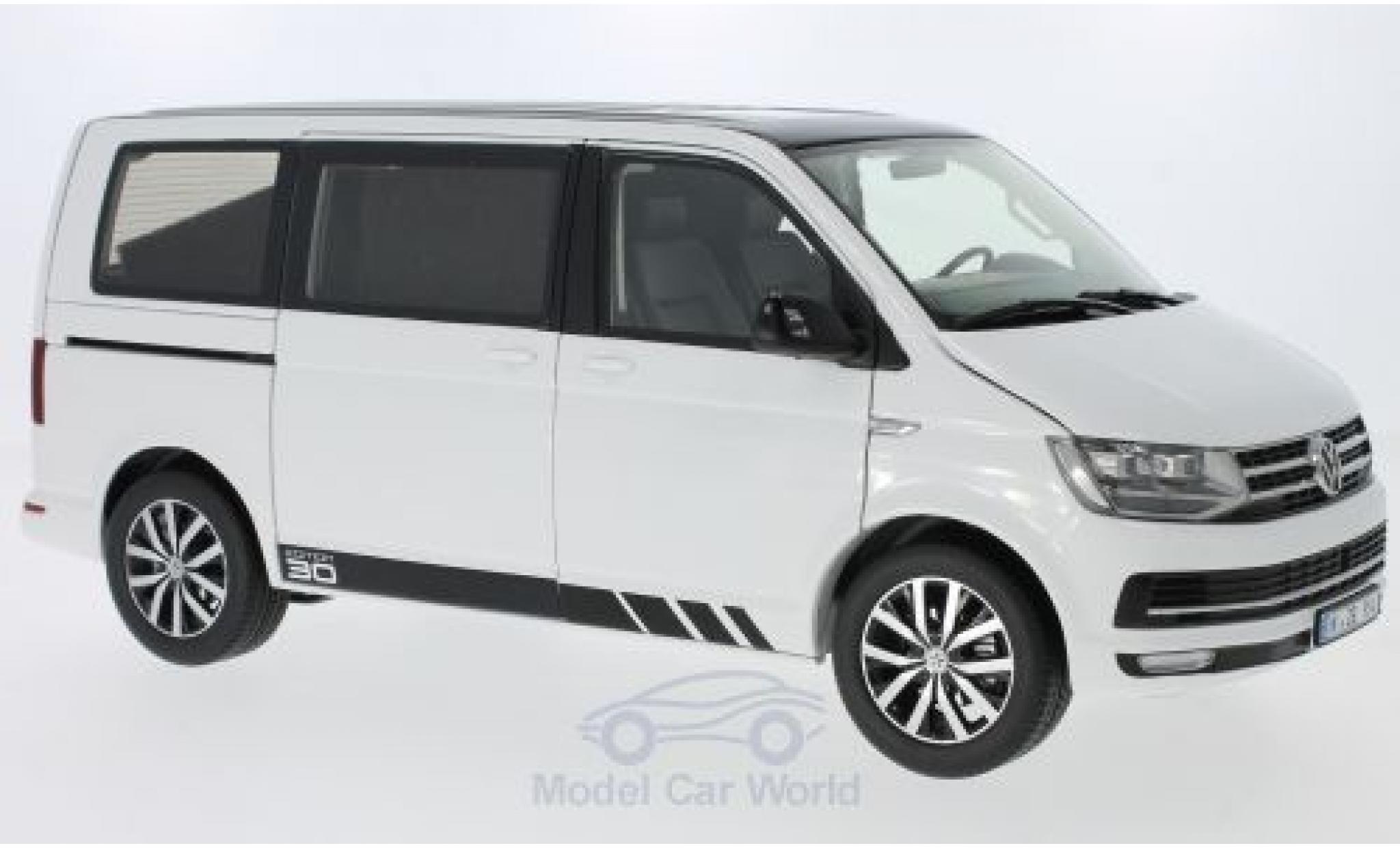Volkswagen T6 1/18 NZG Multivan white/black 2015 Edition 30 diecast model cars