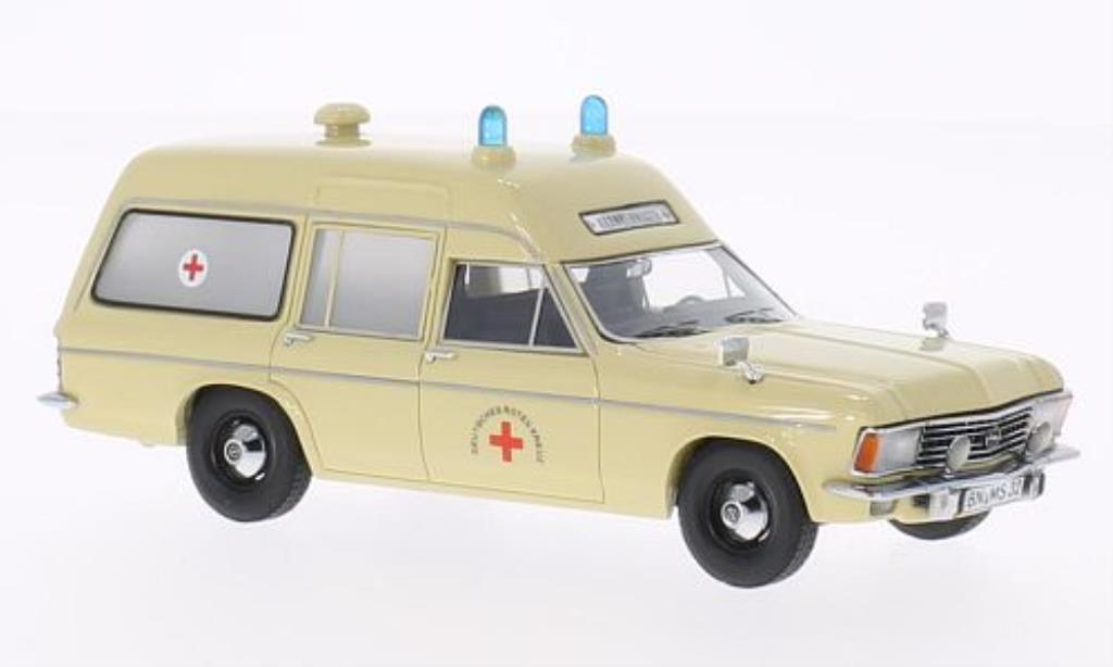 Opel Admiral 1/43 Matrix B SWB Miesen RTW Rettungswagen 1970 diecast model cars
