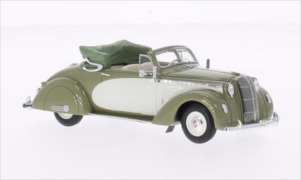 Opel Admiral 1/43 Neo Hebmuller oliv/beige 1938 diecast model cars