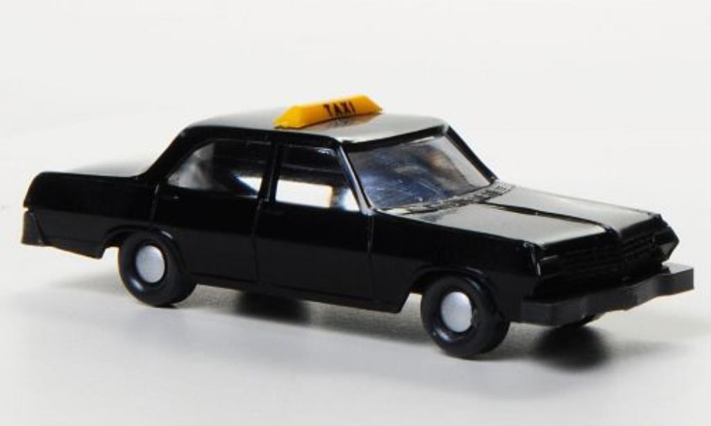 Opel Admiral 1/160 Wiking Taxi black diecast model cars