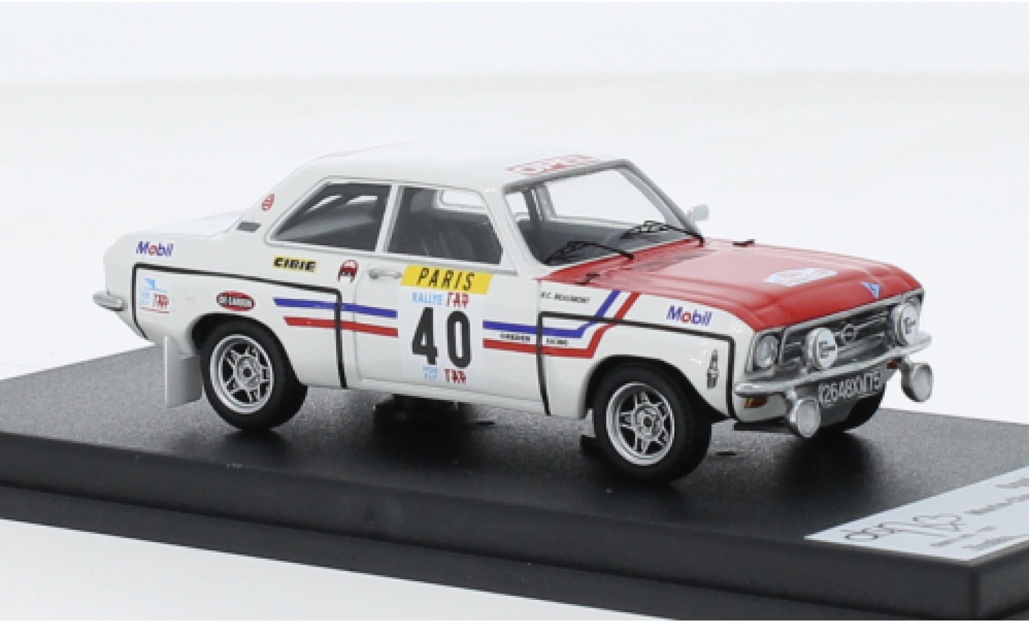 Opel Ascona 1/43 Trofeu A #40 1:43 diecast model cars