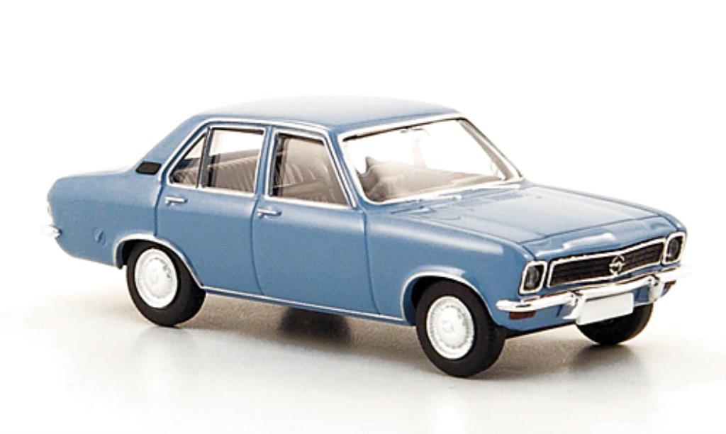 Opel Ascona A 1/87 Brekina A blue 1970 diecast model cars