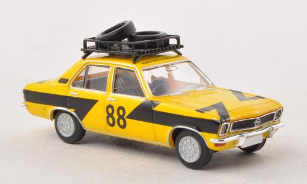 Opel Ascona A 1/87 Brekina A Rally mit Dachladung Reifen diecast model cars