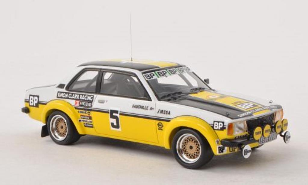 Opel Ascona B 1/43 Neo B Gr.2 No.5 Simon Clarr Racing Rally Antibes 1980 diecast model cars