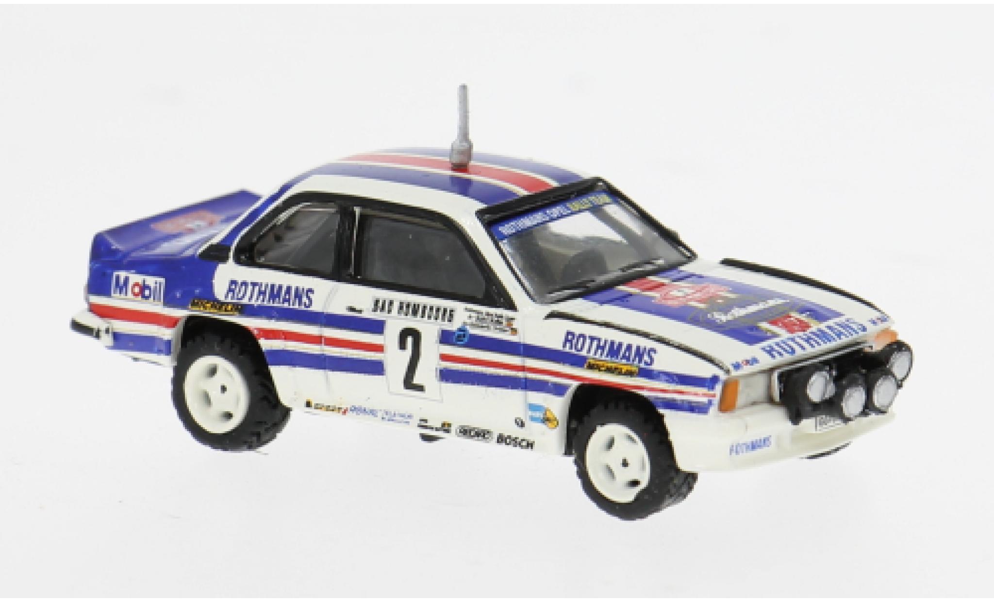 Opel Ascona 1/87 Brekina B i400 Rally Monte Carlo 1982 #2 W.R&ouml;hrl 1:87 diecast model cars
