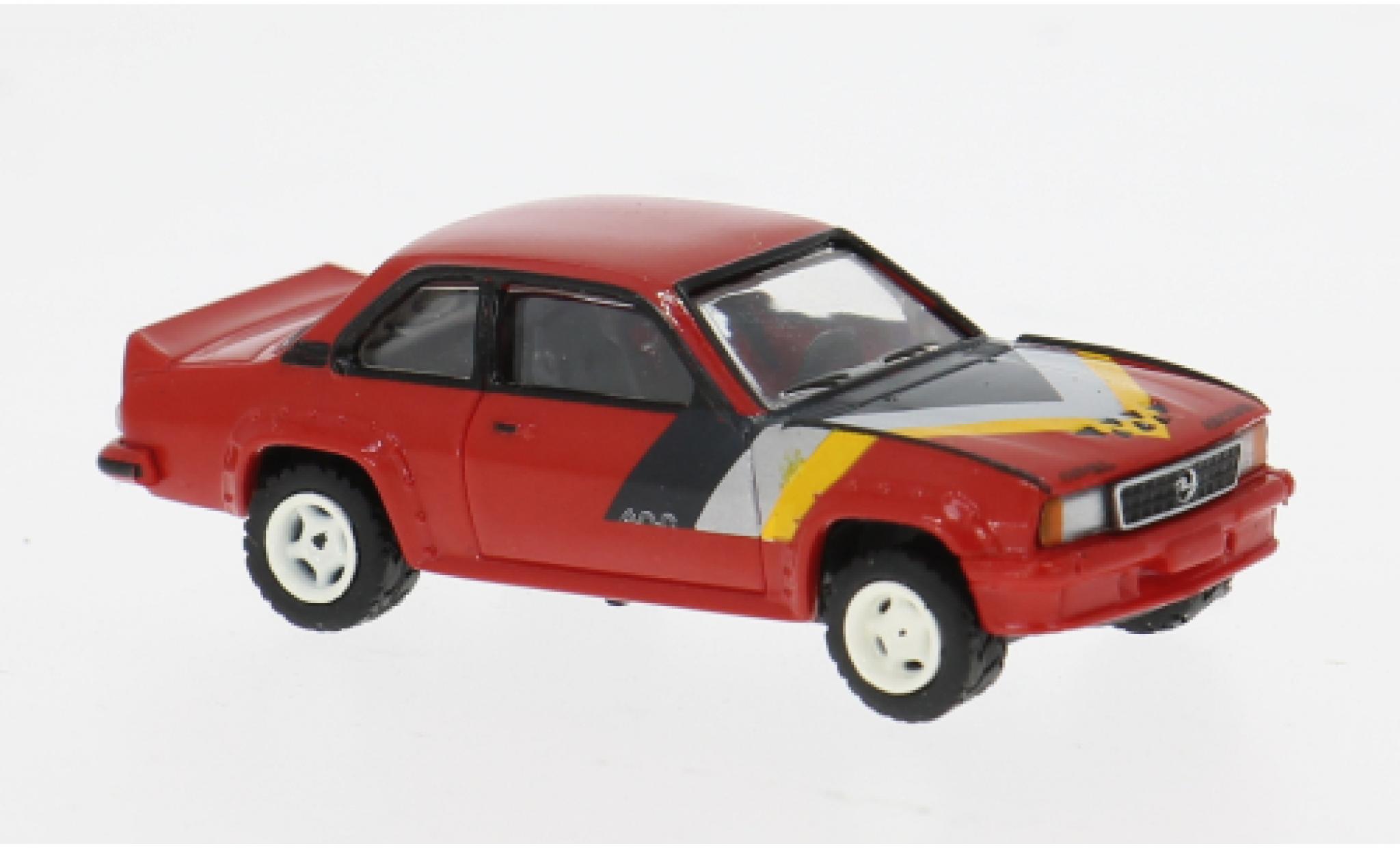 Opel Ascona 1/87 Brekina B i400 red/grey 1980 1:87 diecast model cars