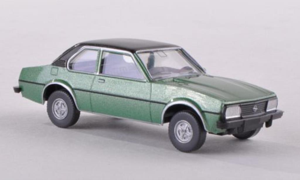 Opel Ascona B 1/87 Wiking B grun/matt-black diecast model cars