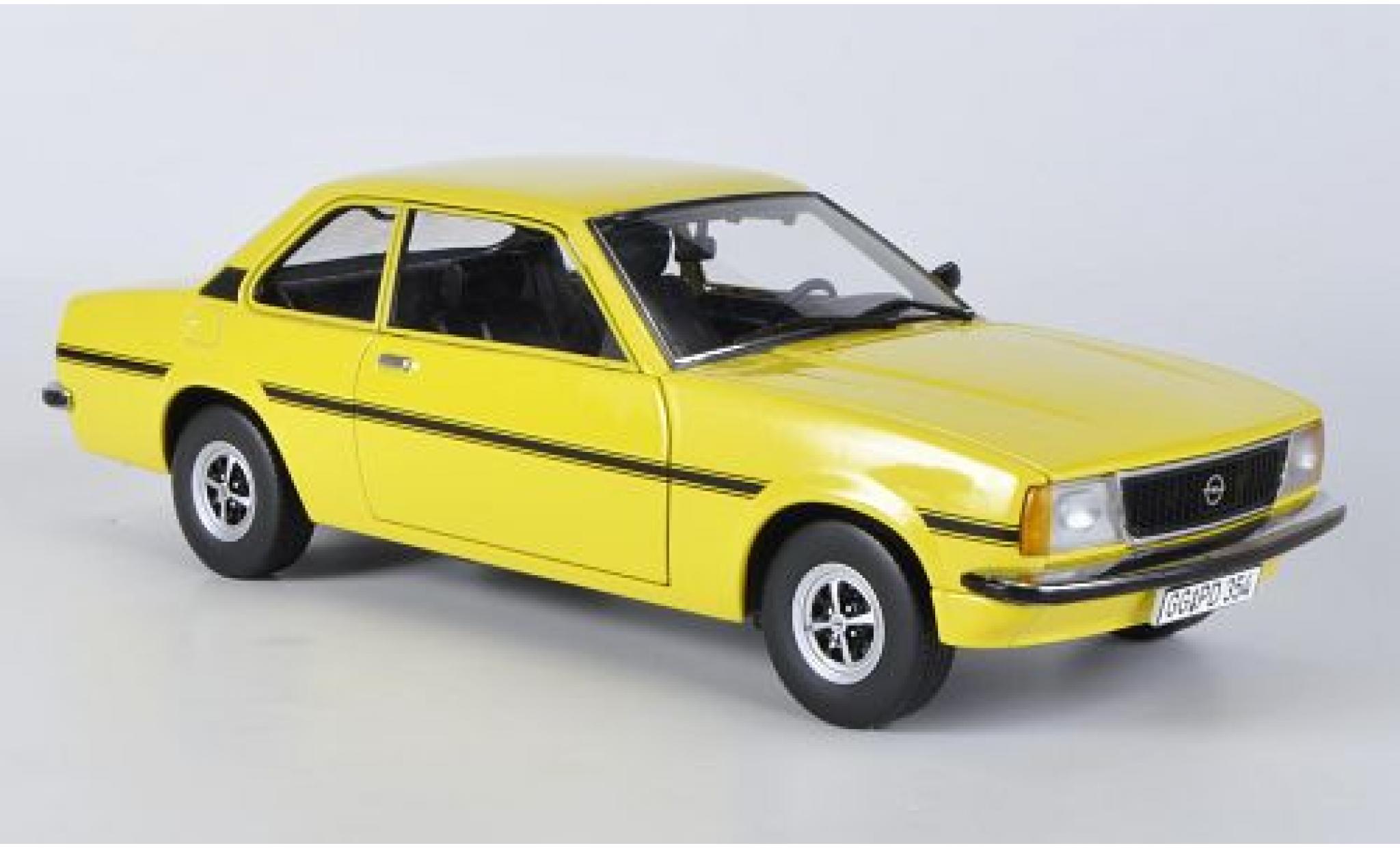 Opel Ascona 1/18 Sun Star B SR yellow 1:18 diecast model cars
