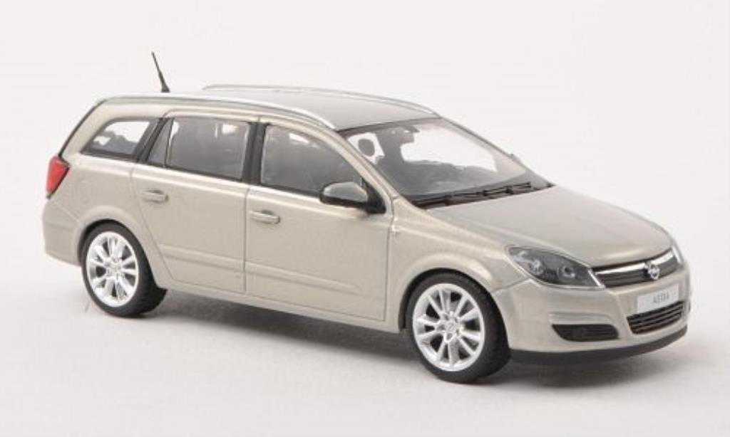 Opel Astra 1/43 Minichamps H Caravan grey diecast model cars