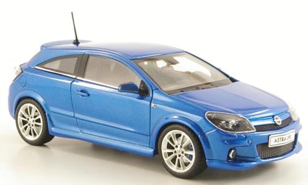 Opel Astra 1/43 Minichamps H OPC blue 3-Turer diecast model cars