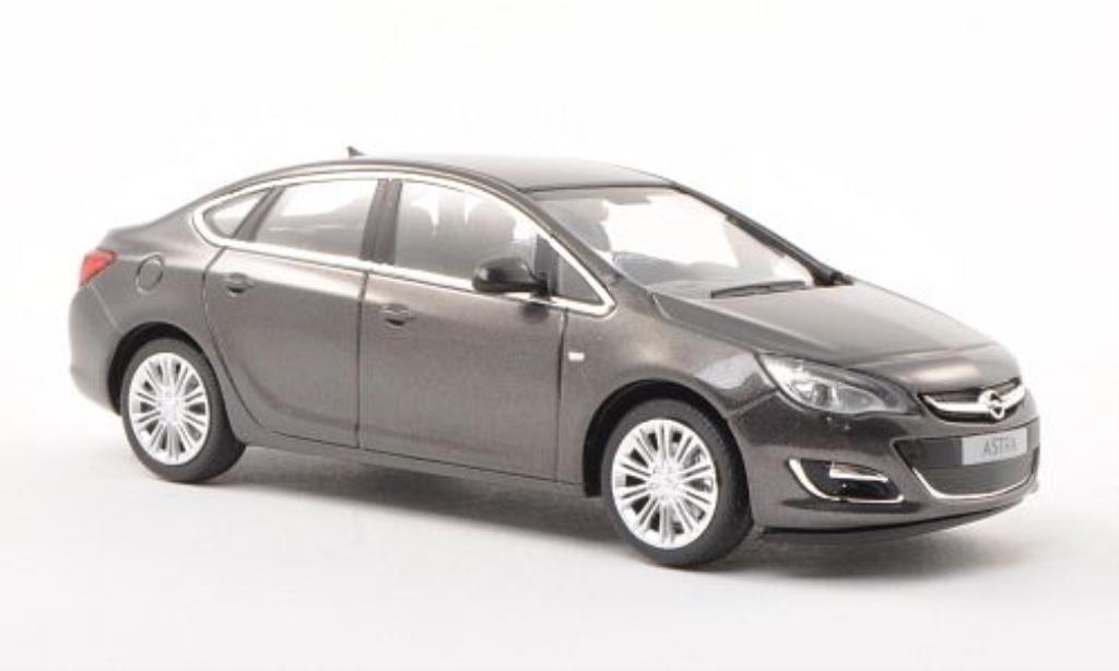 Opel Astra 1/43 Minichamps J Limousine grey 2012 diecast model cars