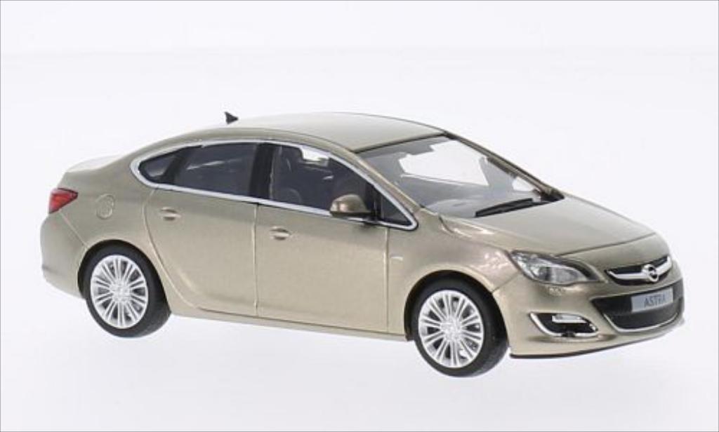 Opel Astra 1/43 Minichamps J Limousine metallic beige diecast model cars