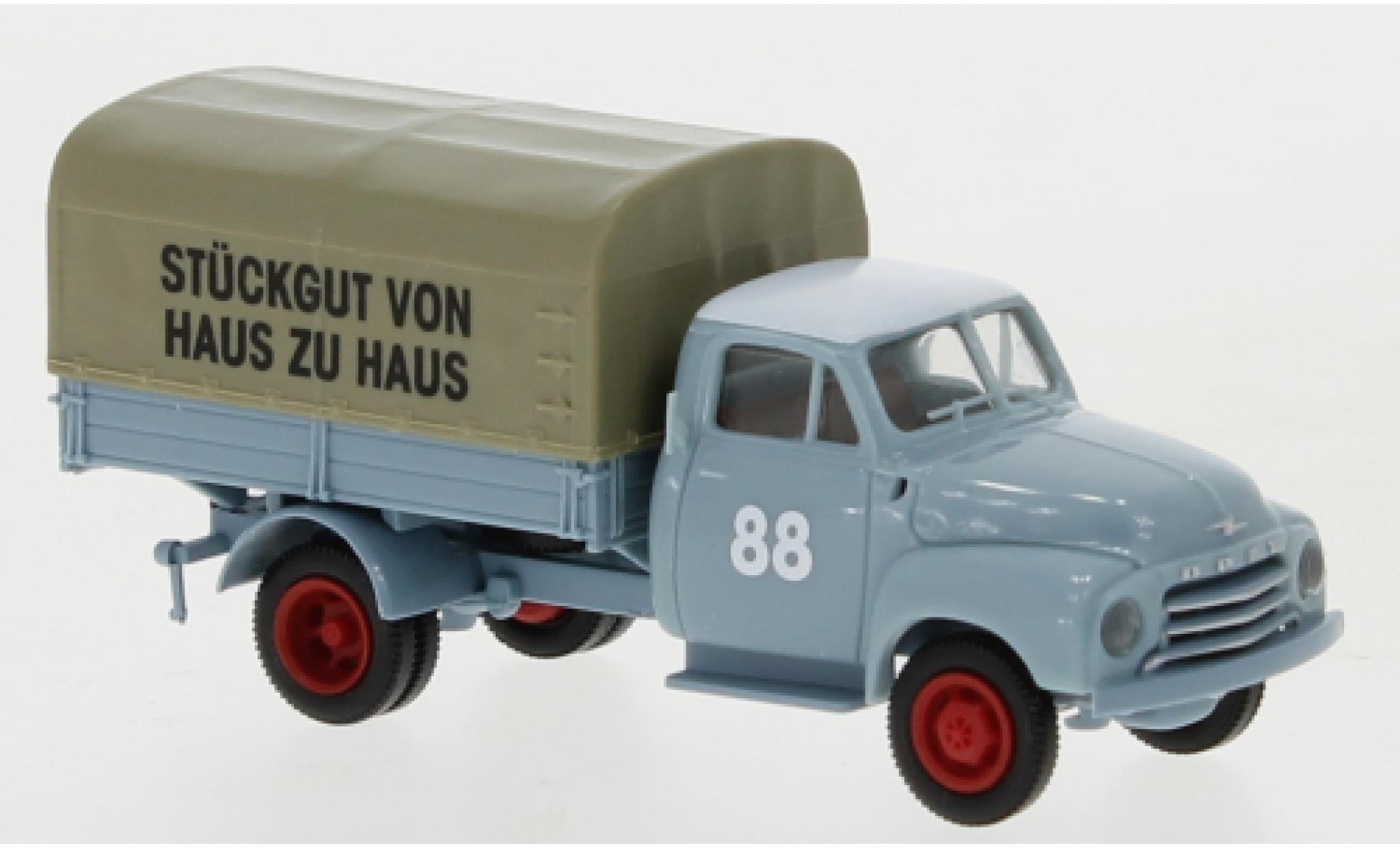 Opel Blitz 1/87 Brekina PP bluegreye 1:87 diecast model cars