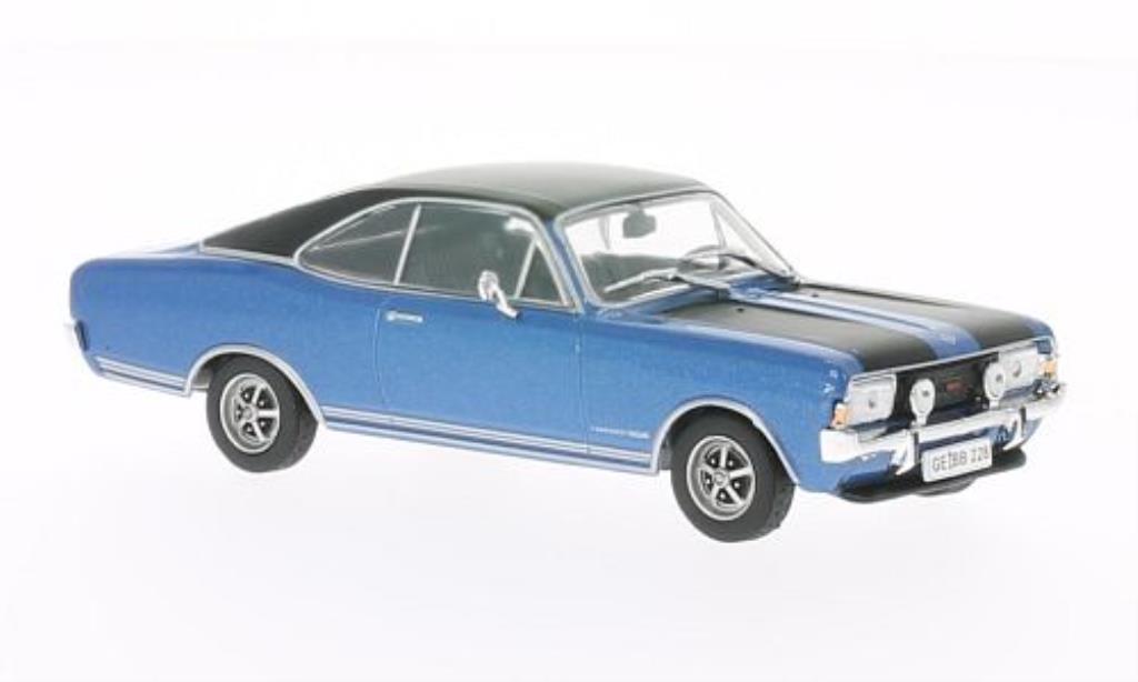 Opel Commodore A 1/43 WhiteBox A Coupe GS/E blue/black 1970 diecast model cars